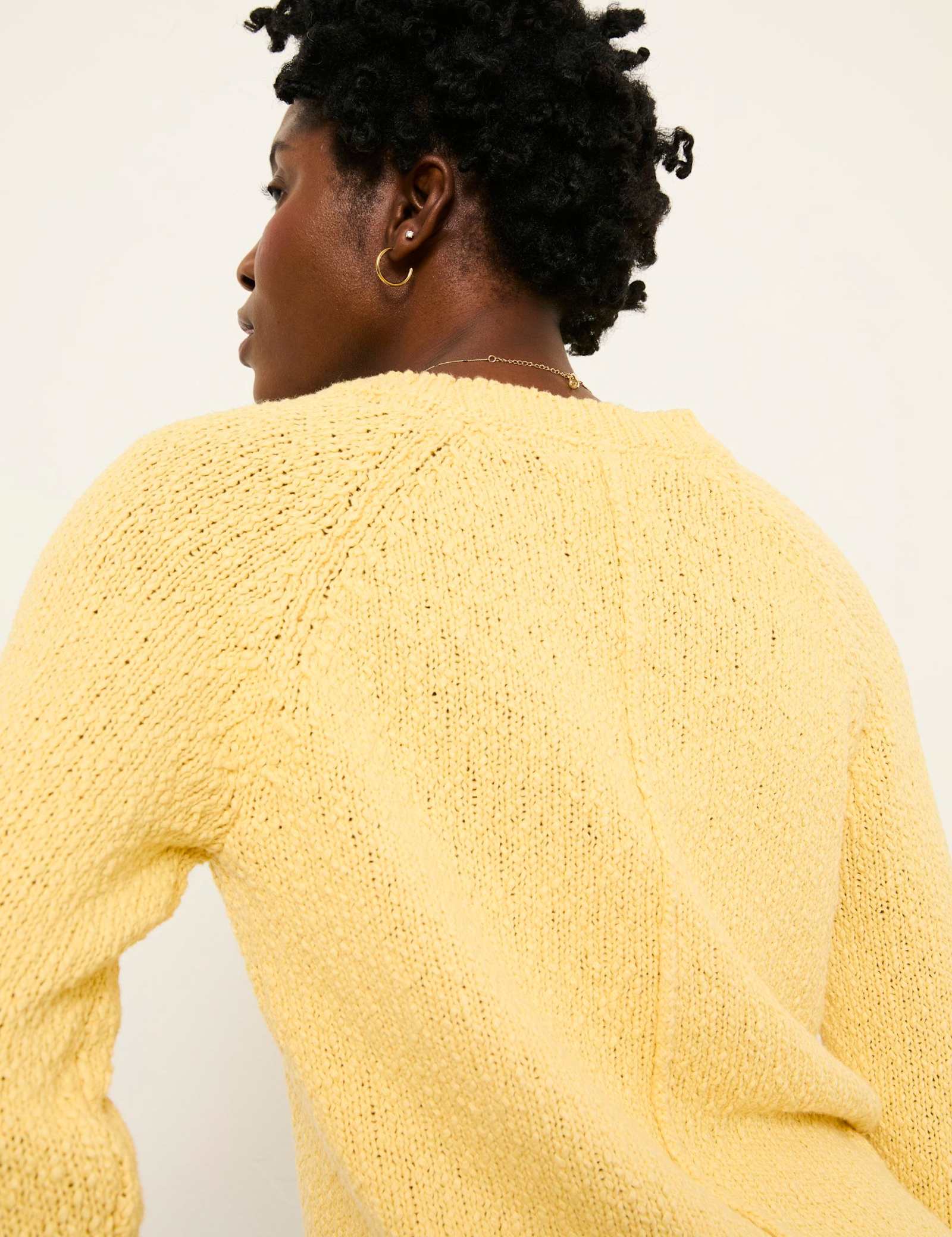 Cotton Rich Ribbed Jumper - image 3