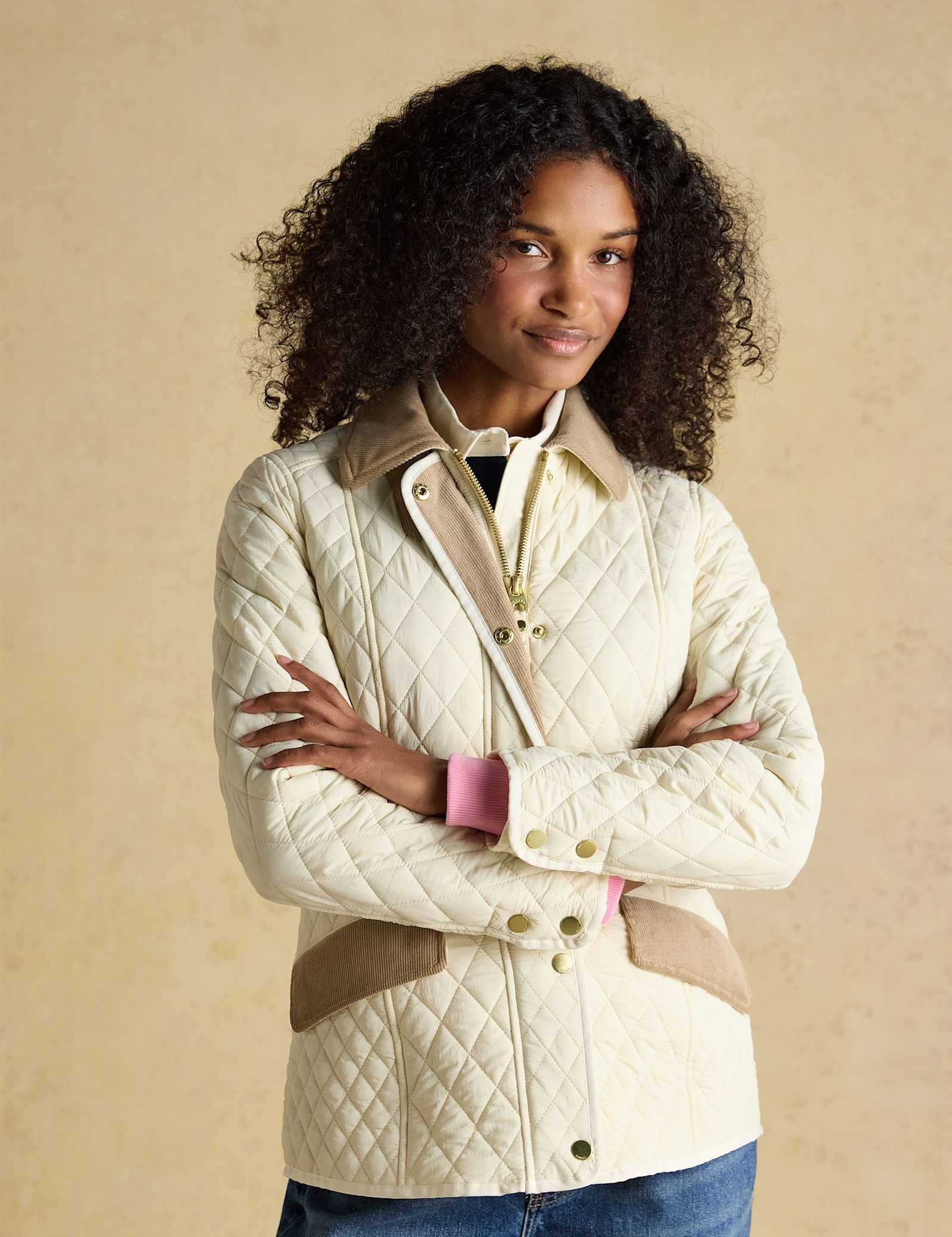 Showerproof Quilted Barn Jacket - image 3