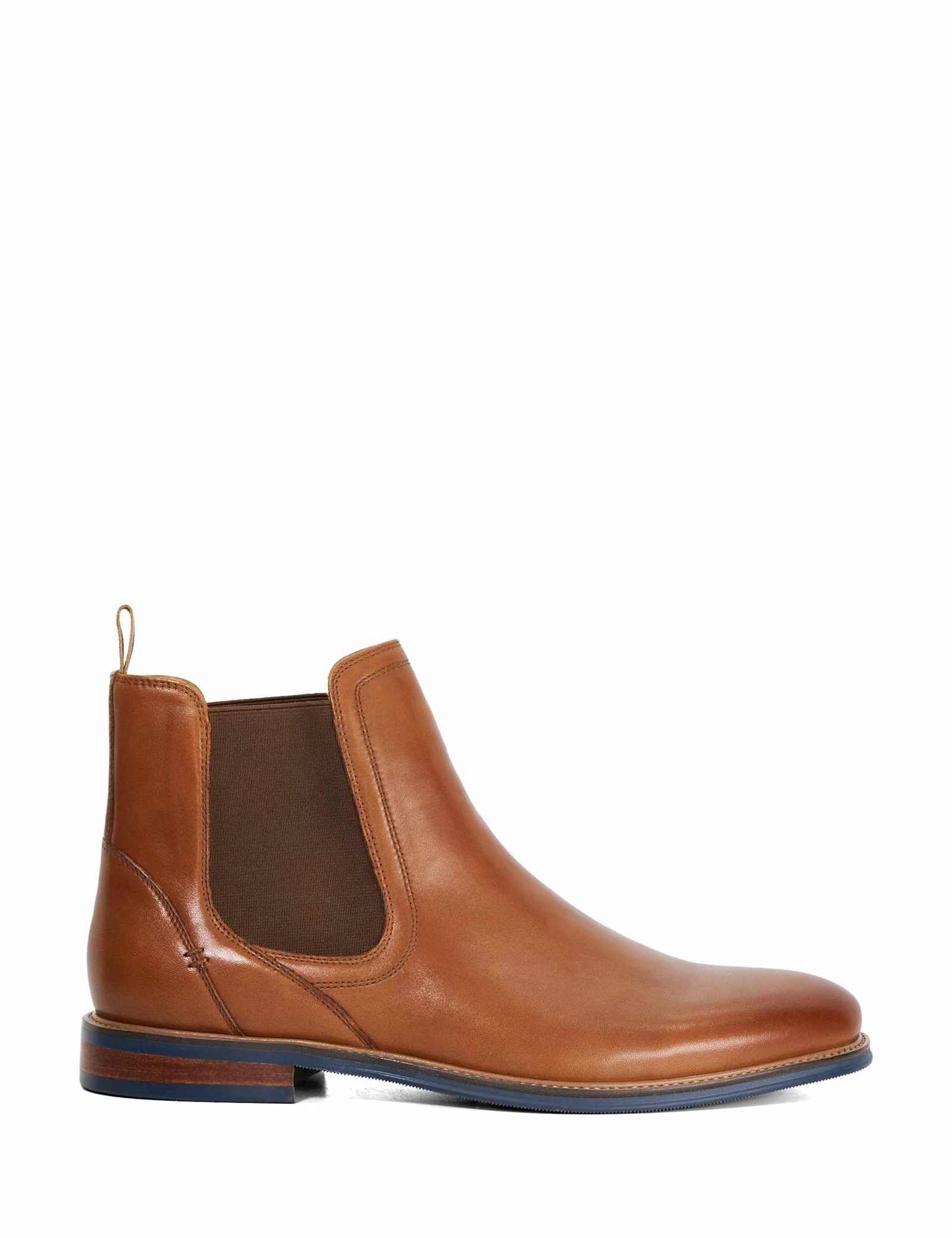 Leather Pull On Chelsea Boots - image 1