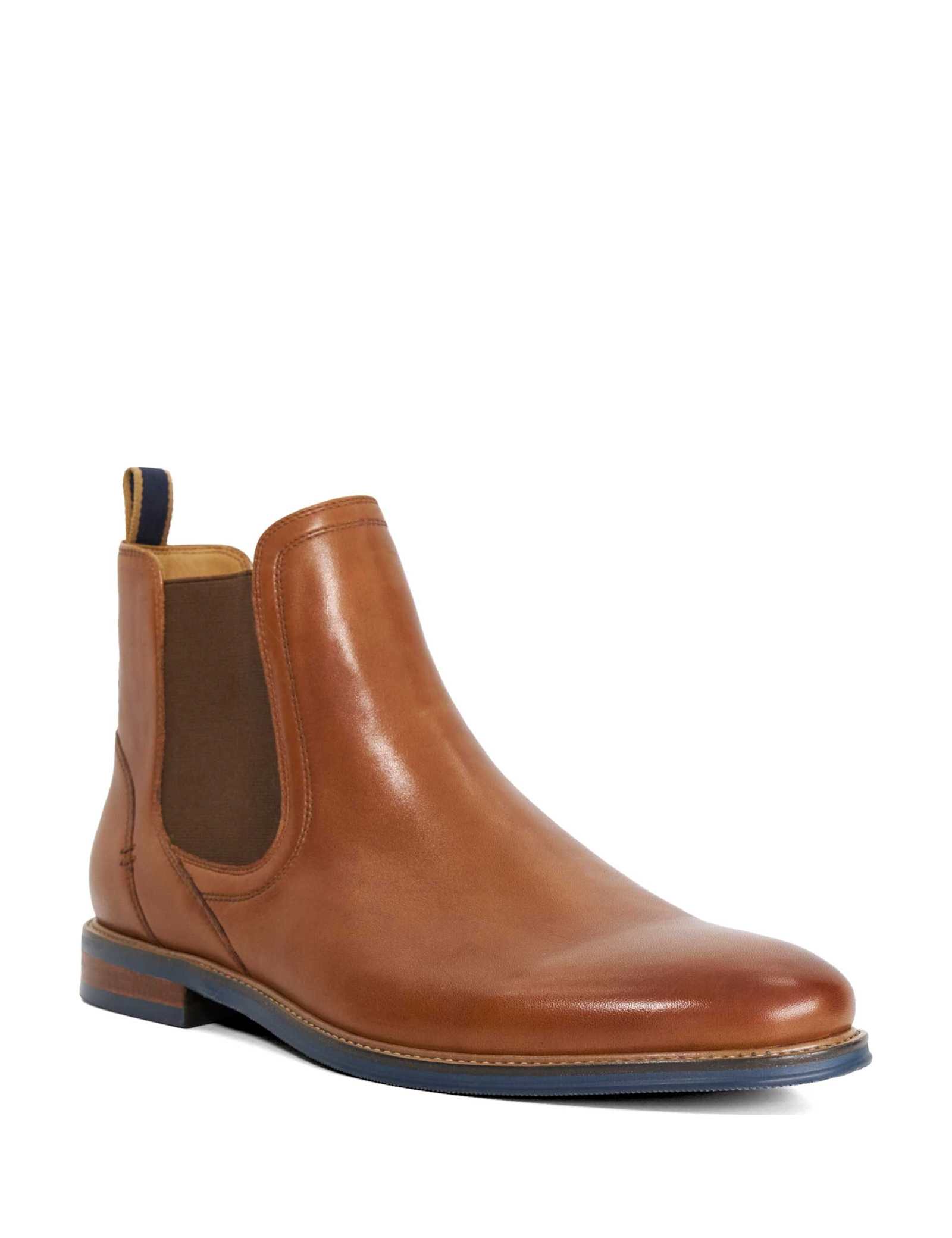 Leather Pull On Chelsea Boots - image 4
