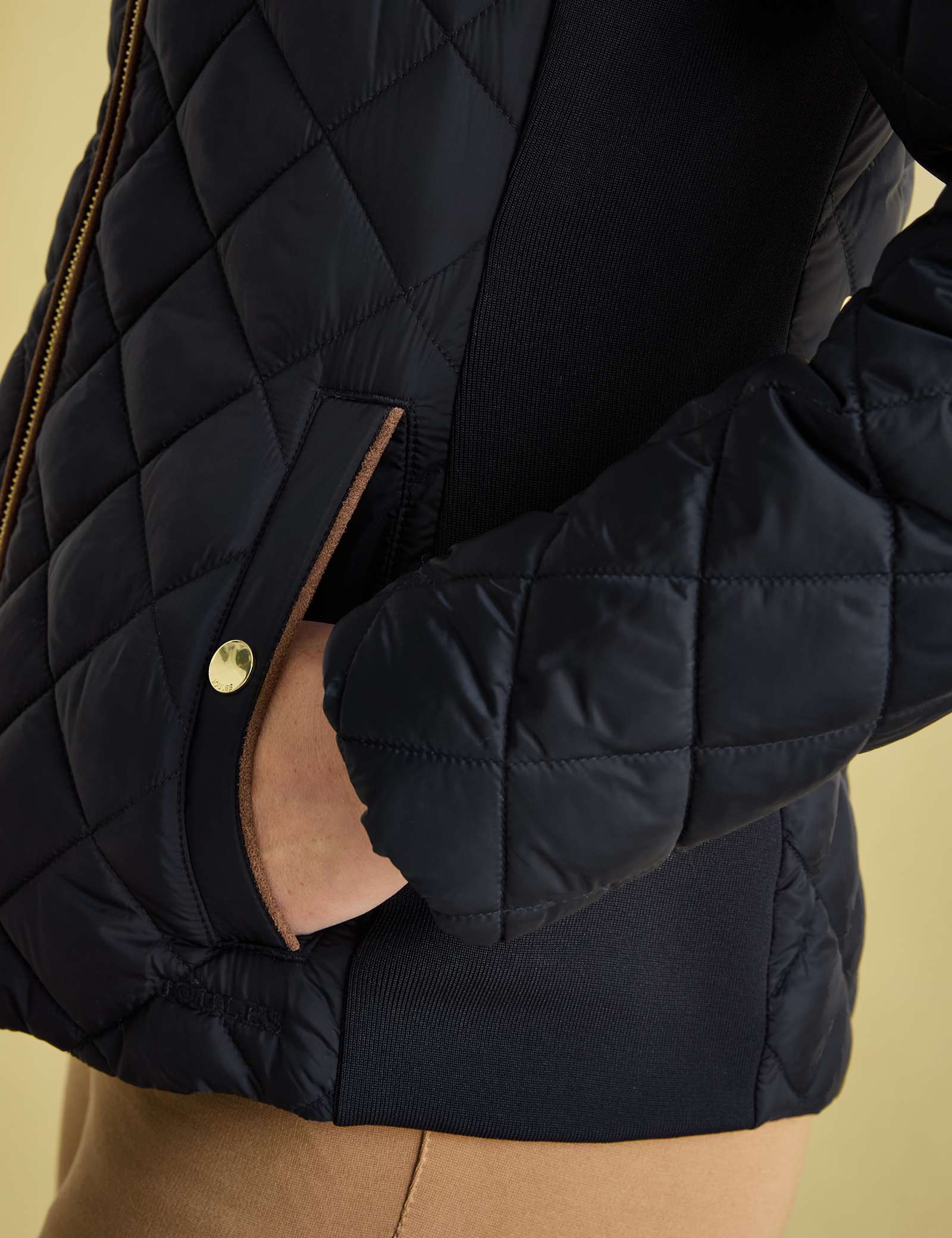 Quilted Funnel Neck Jacket - image 3