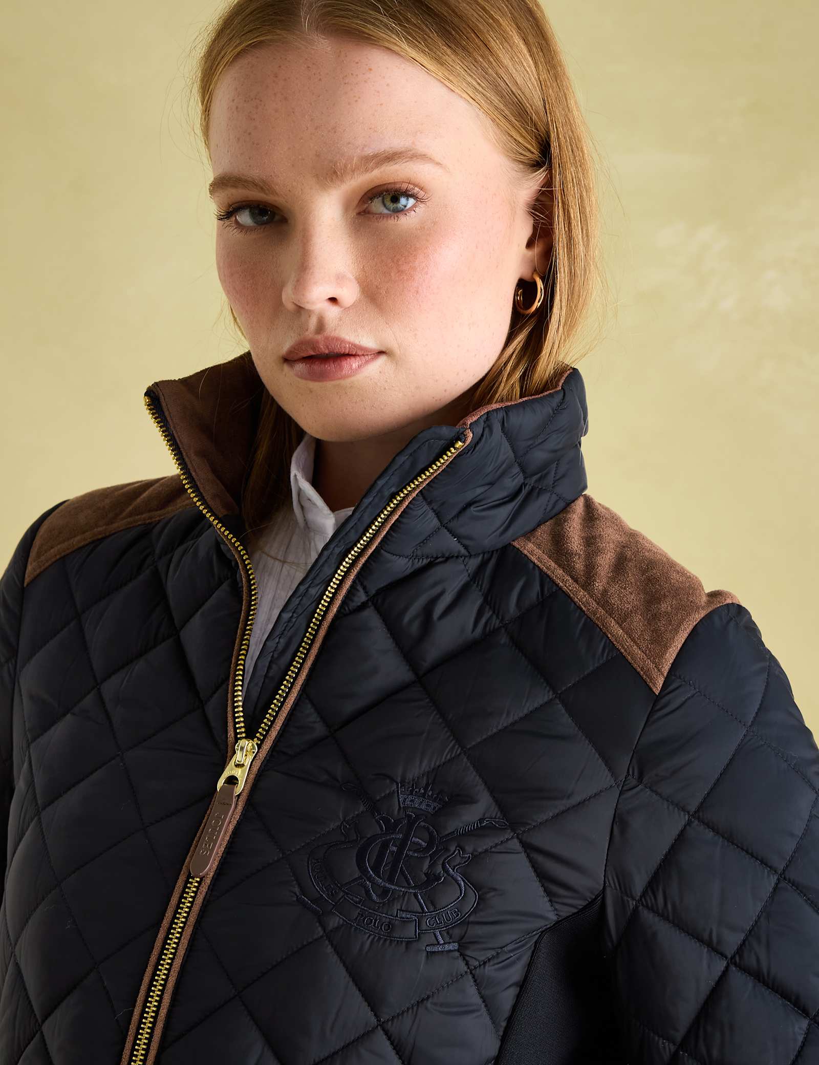 Quilted Funnel Neck Jacket - image 2