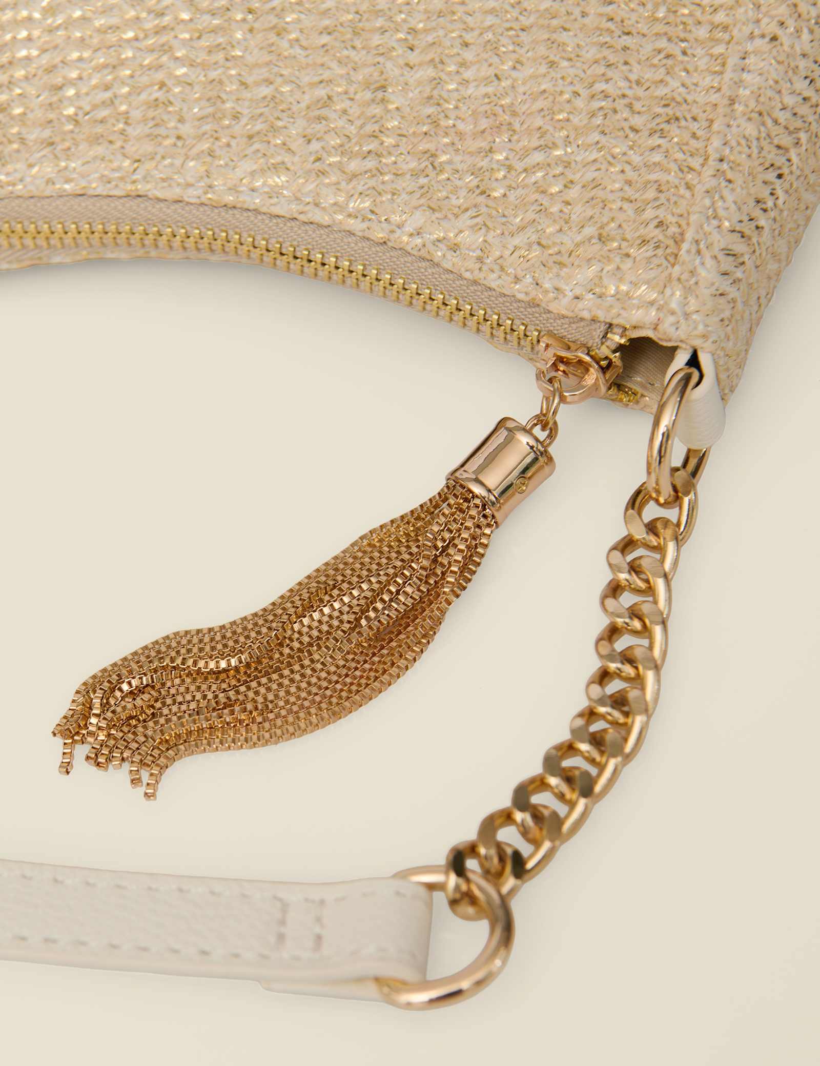 Raffia Shoulder Bag - image 2