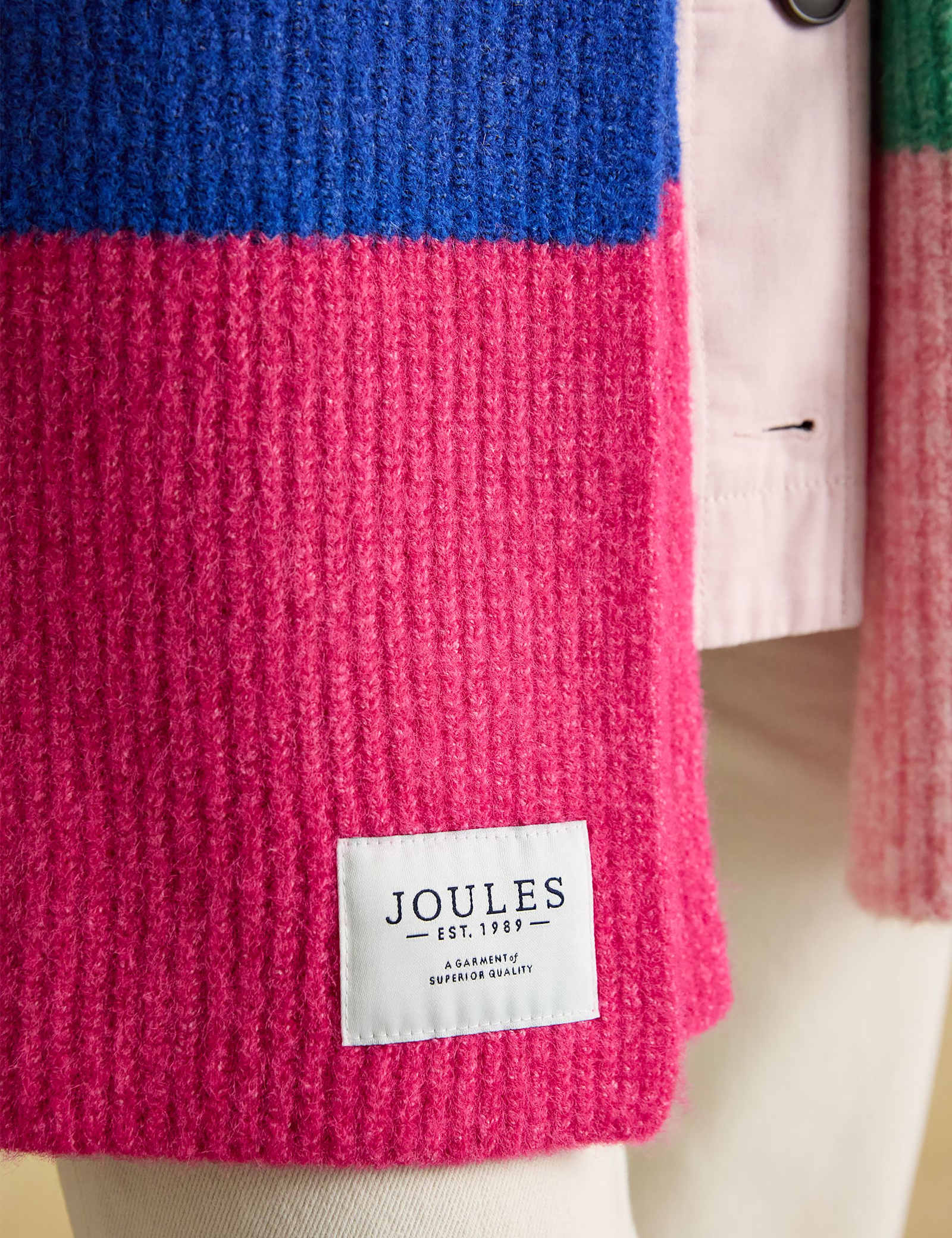 Bold Striped Scarf - image 4