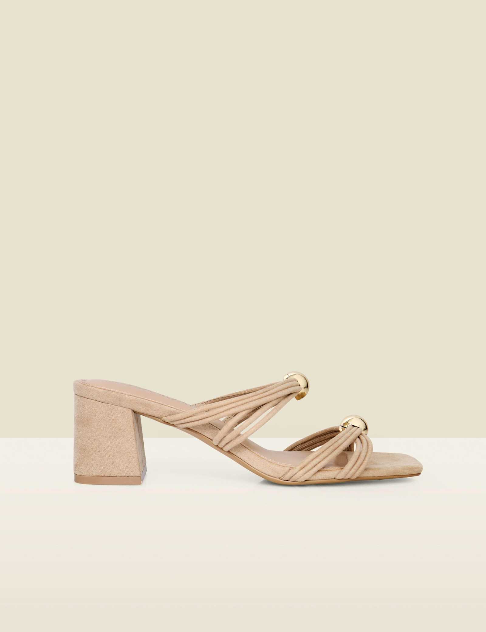 Block Heel Square Toe Mules - image 1