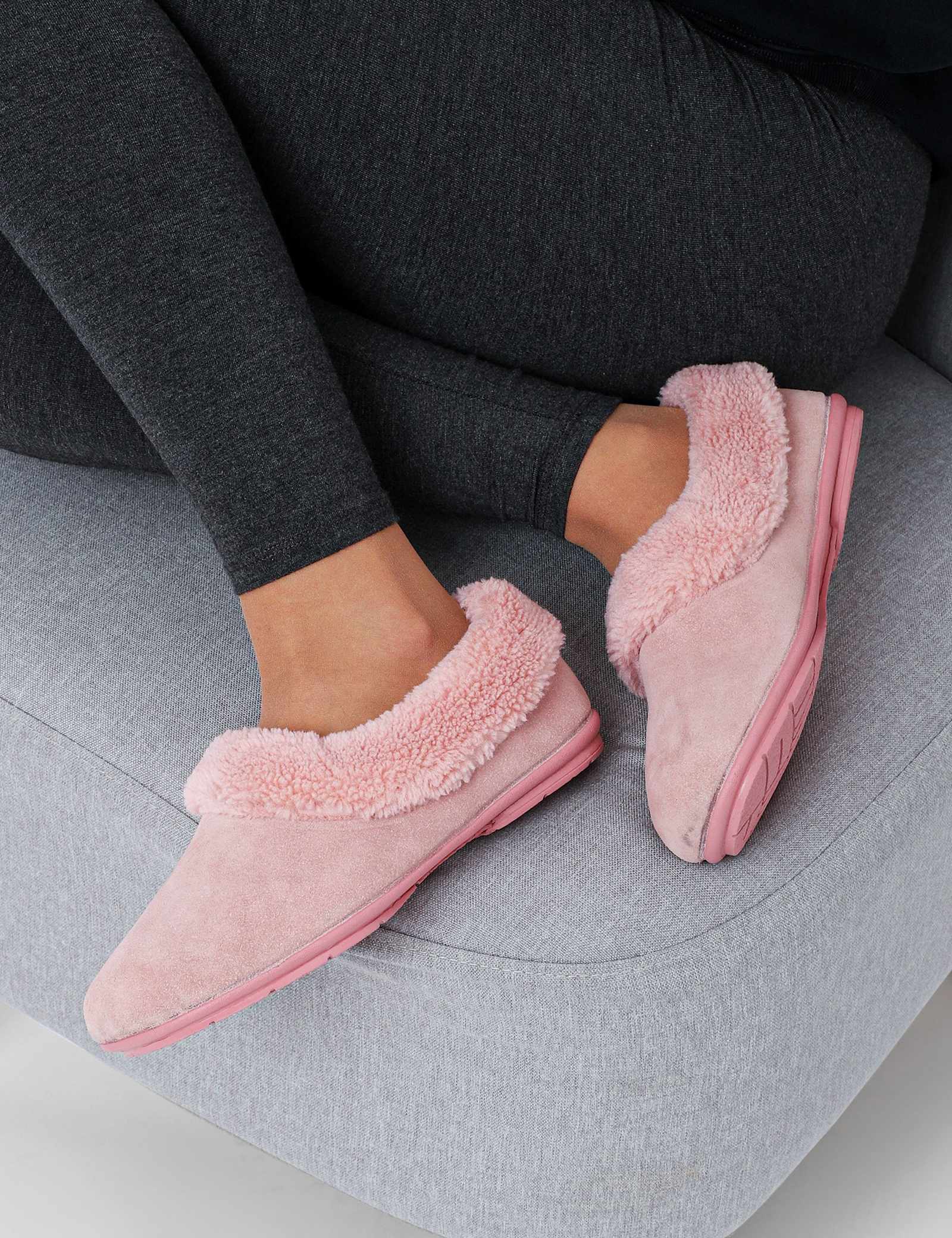 Suede Slippers - image 3