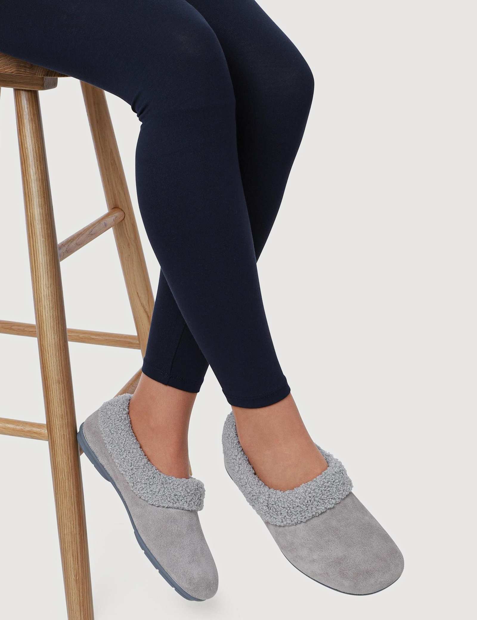 Suede Slippers - image 5