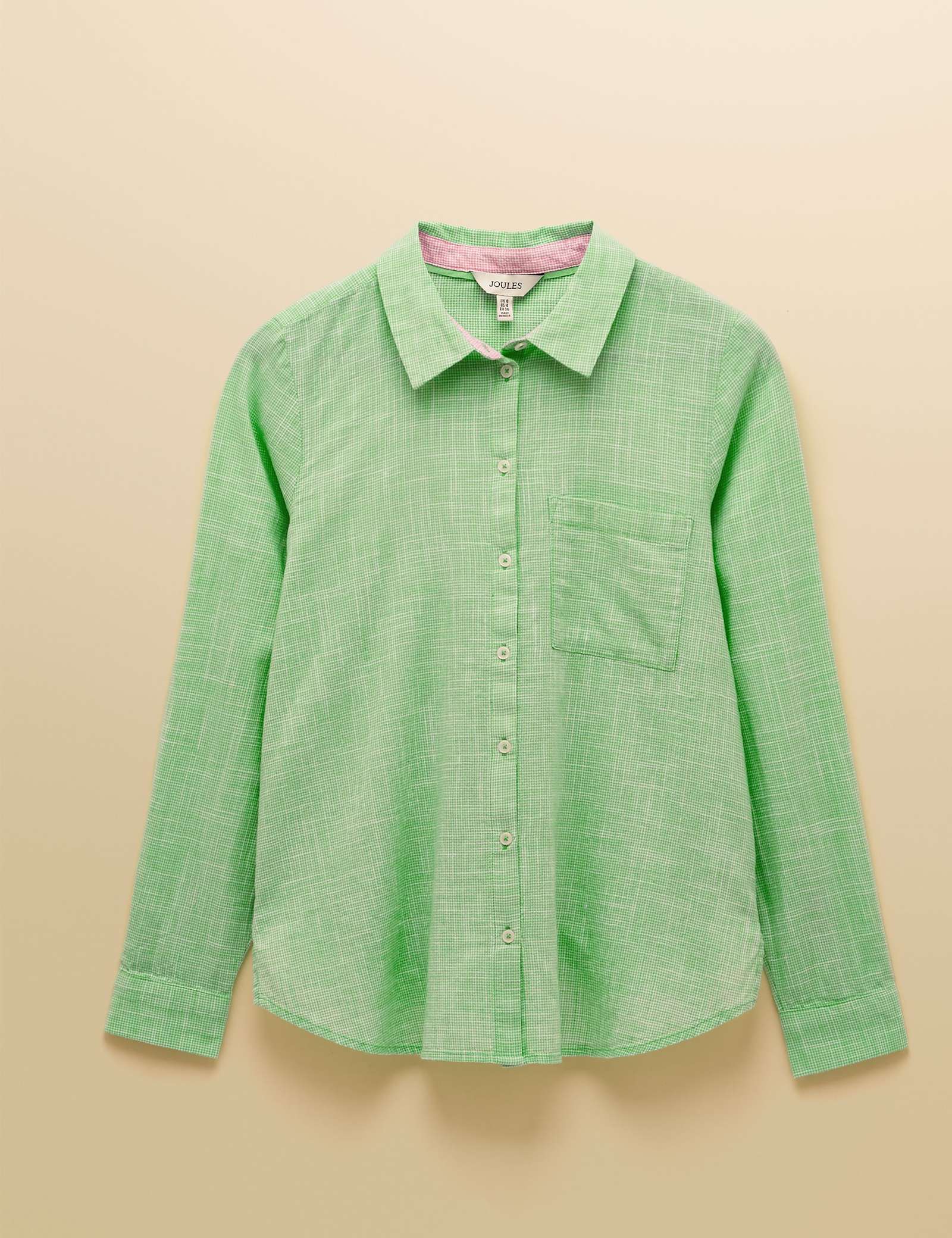 Pure Cotton Textured Gingham Shirt - image 1