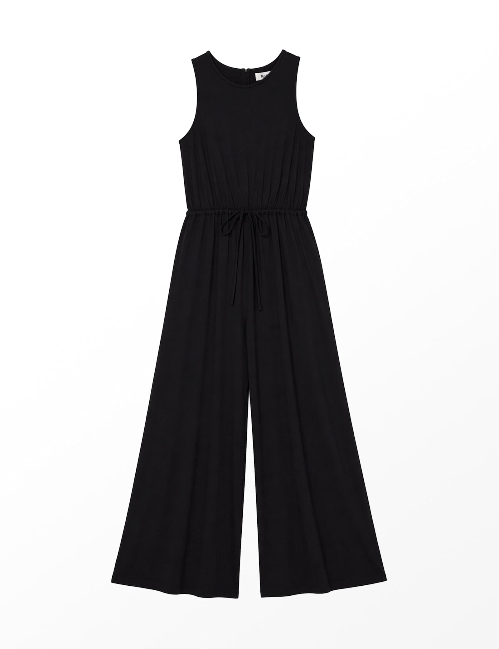 Jersey Drawstring Wide Leg Jumpsuit - image 2