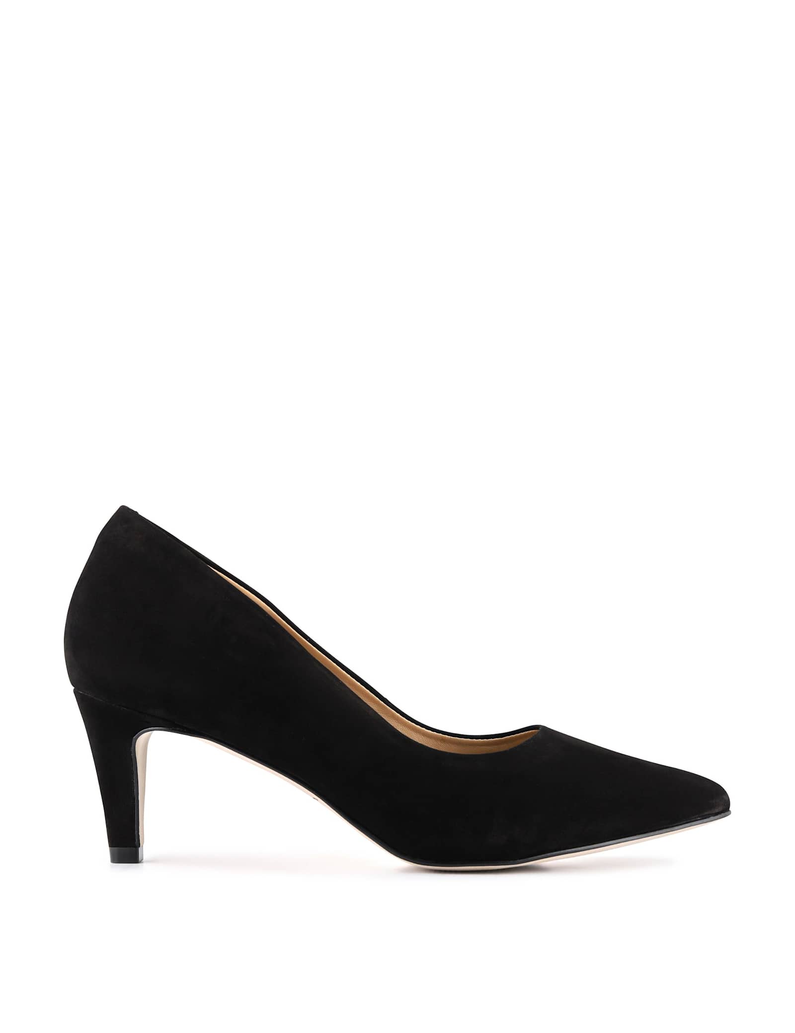 Suede Stiletto Heel Pointed Toe Court Shoes - image 5