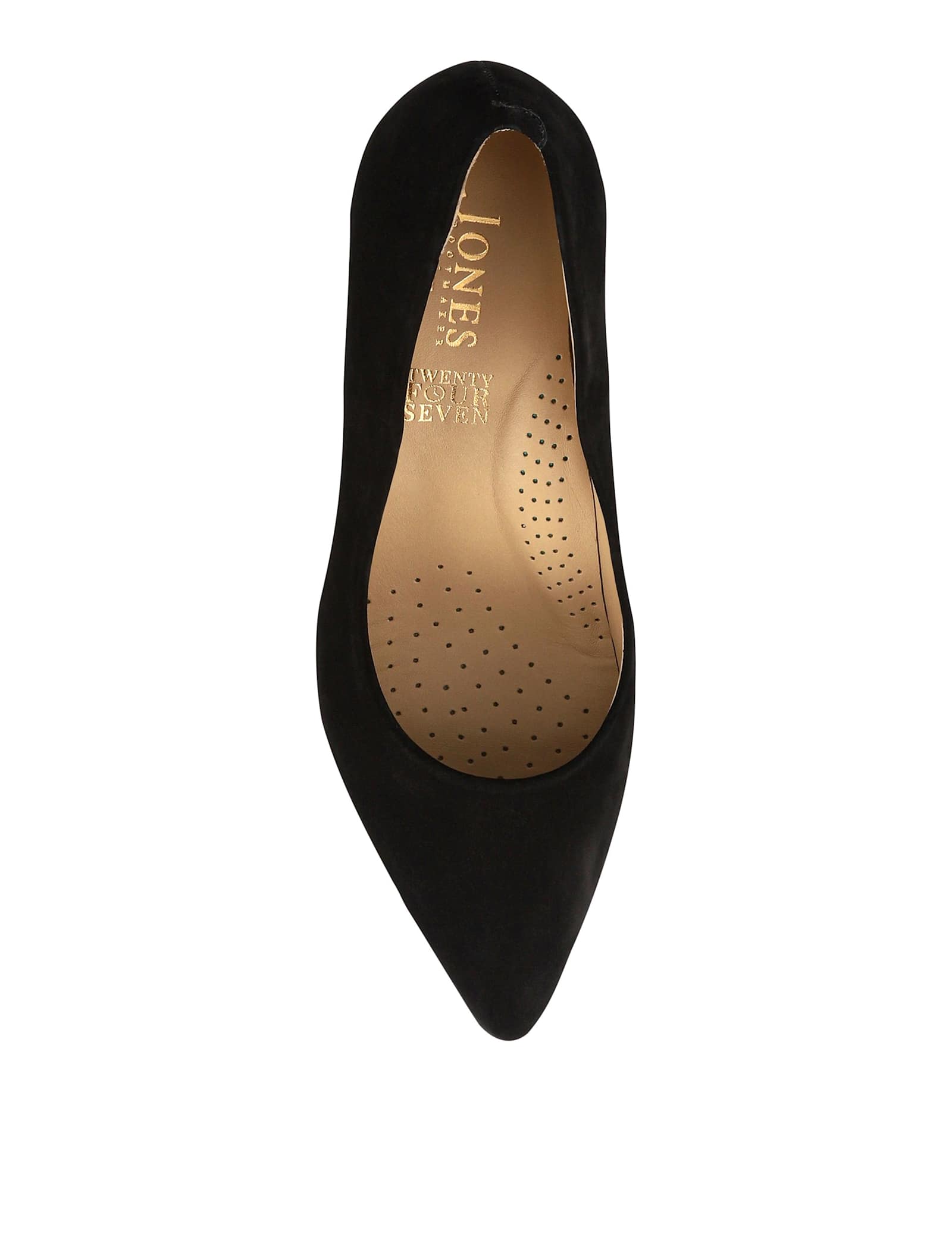 Suede Stiletto Heel Pointed Toe Court Shoes - image 4
