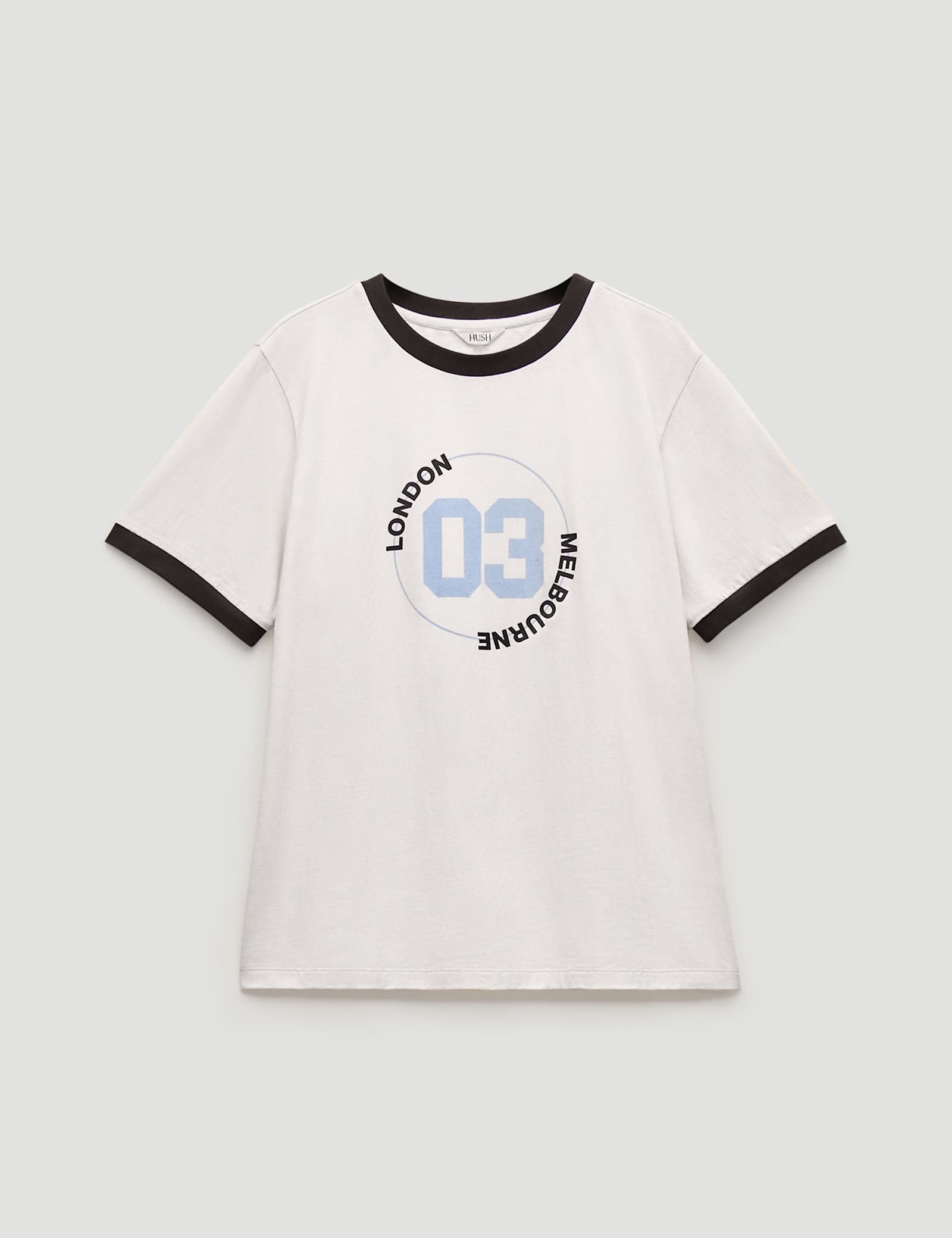 Pure Cotton London to Melbourne Graphic T-Shirt - image 1