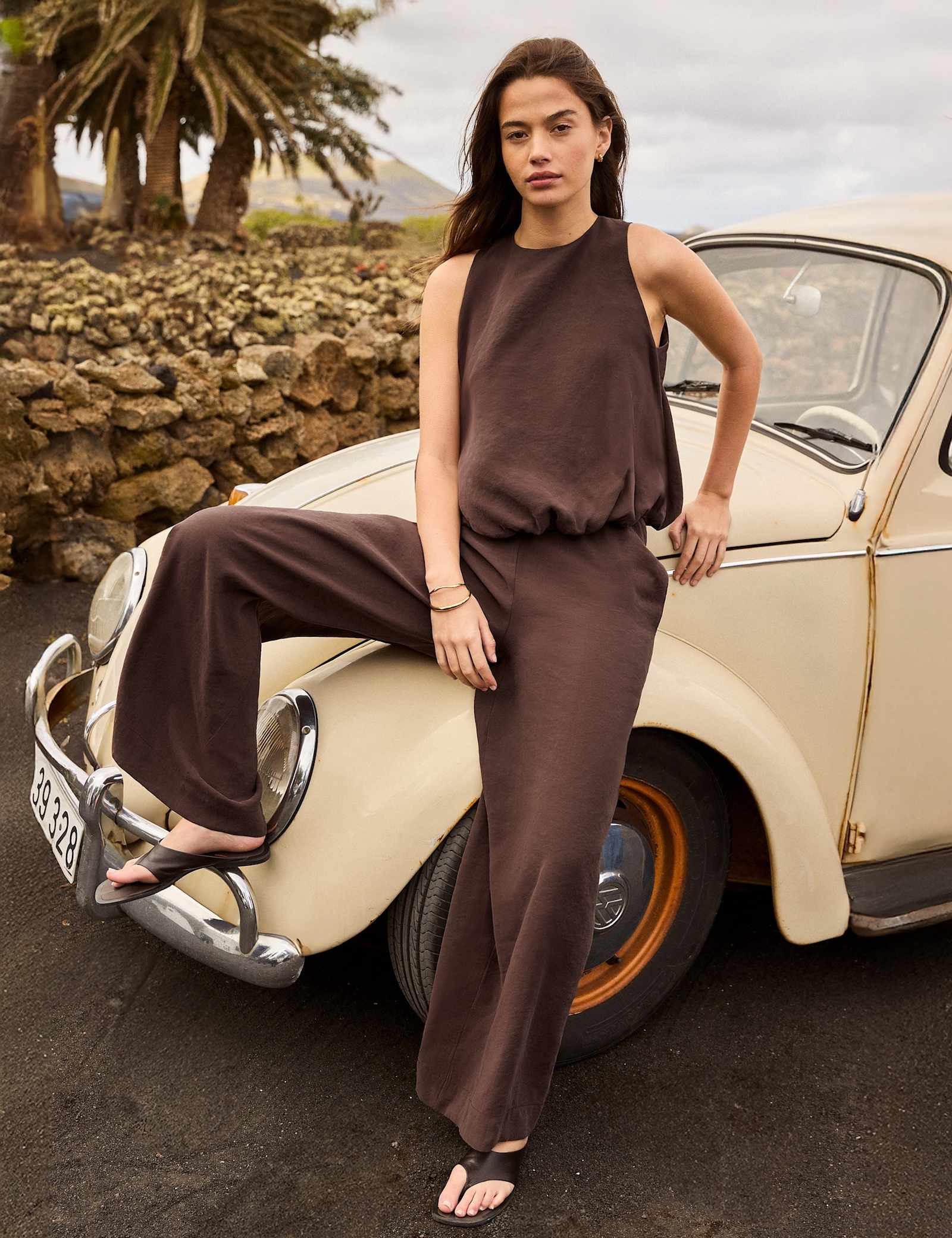 Modal Rich Bubble Hem Top - image 2