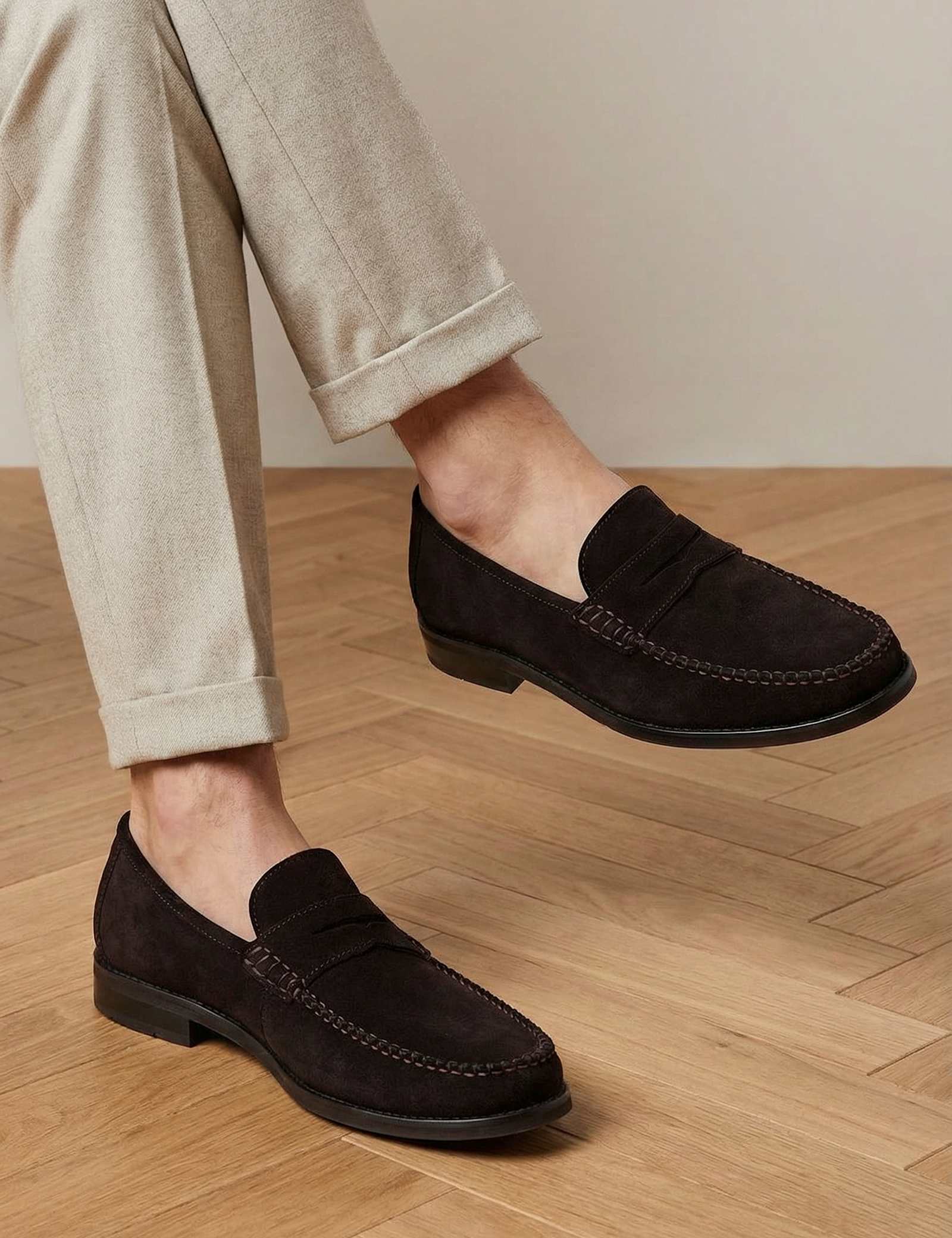 Leather Slip-On Loafers - image 2