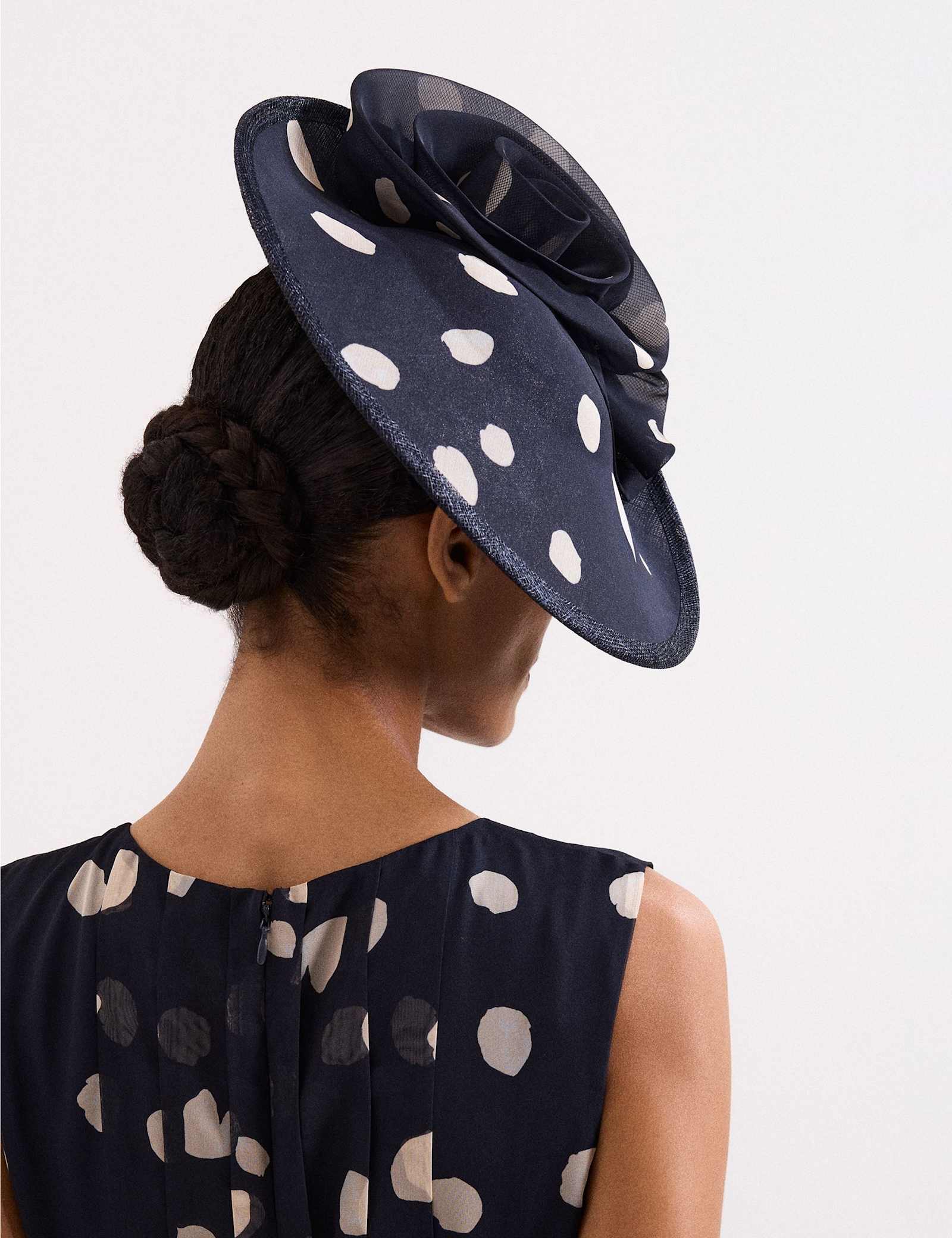 Polka Dot Fascinator - image 3