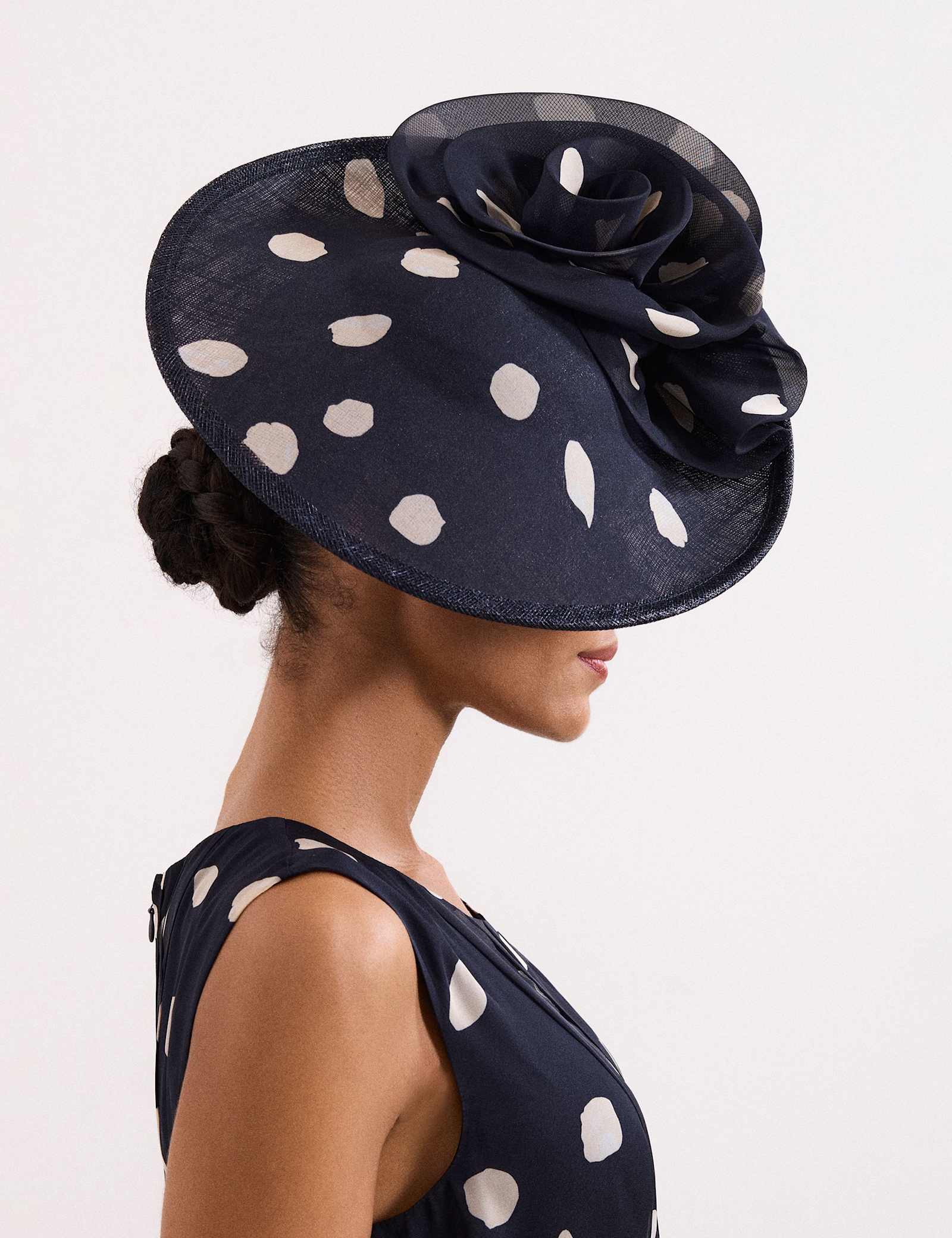 Polka Dot Fascinator - image 2