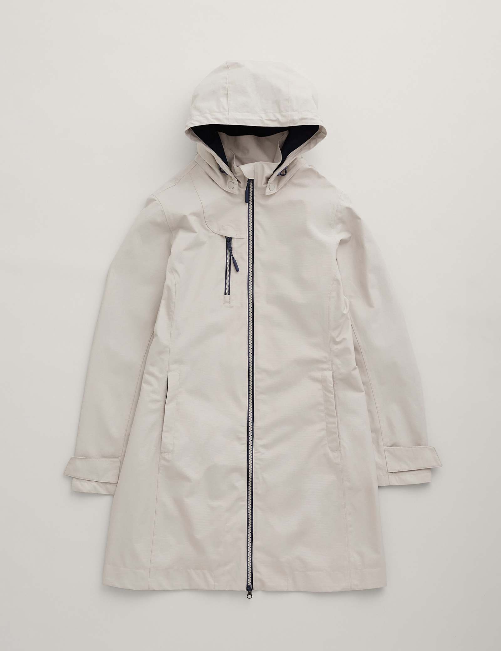 Waterproof Cotton Rich Longline Raincoat - image 1