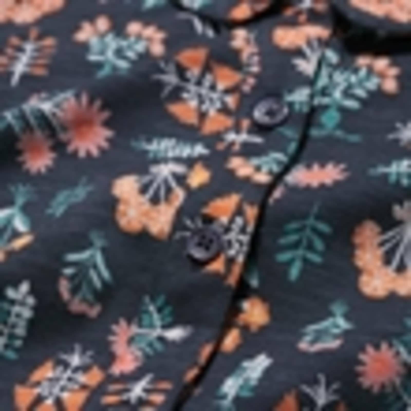 Pure Cotton Floral Midi Shirt Dress - image 3