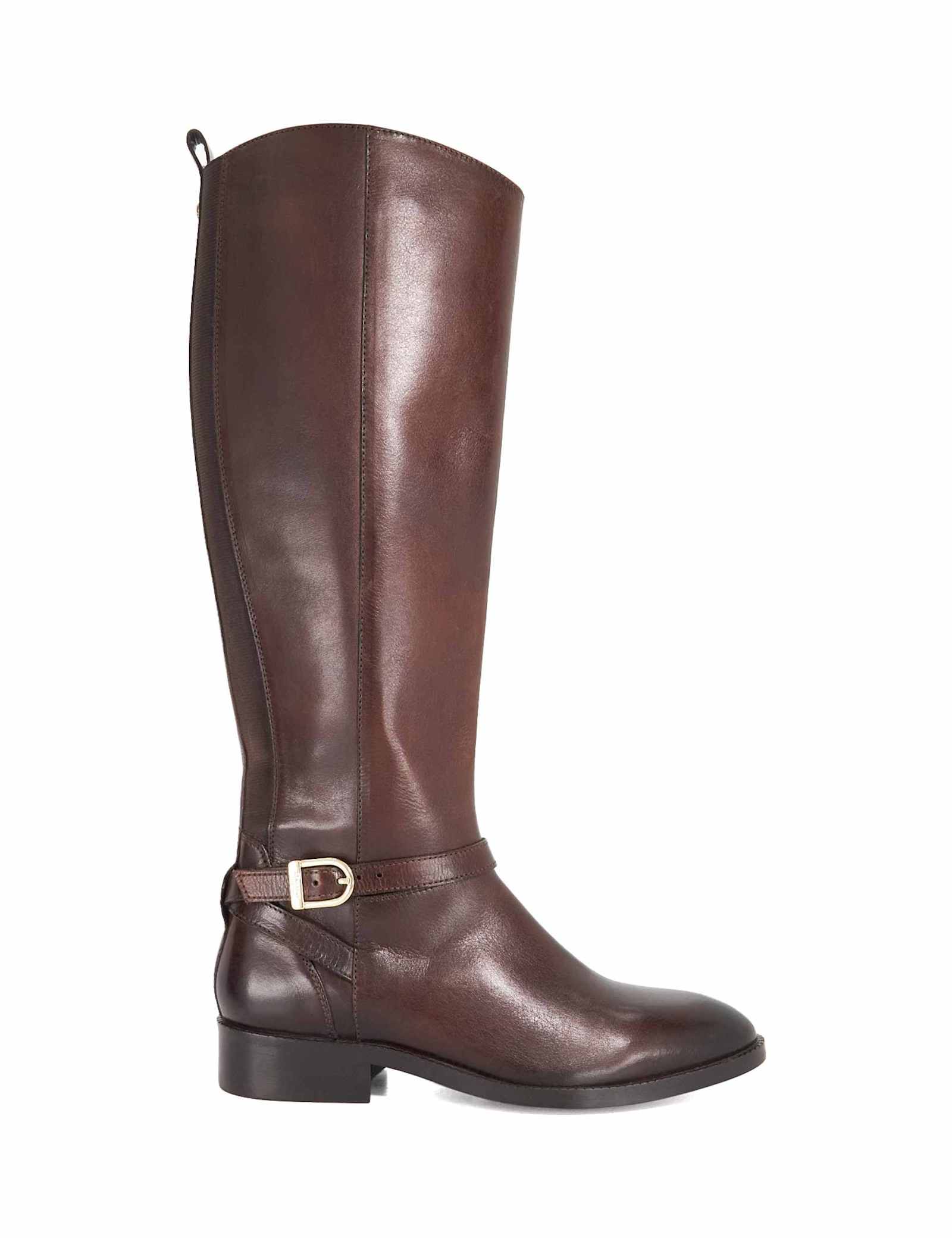 Wide Fit Leather Knee High Boots - image 2