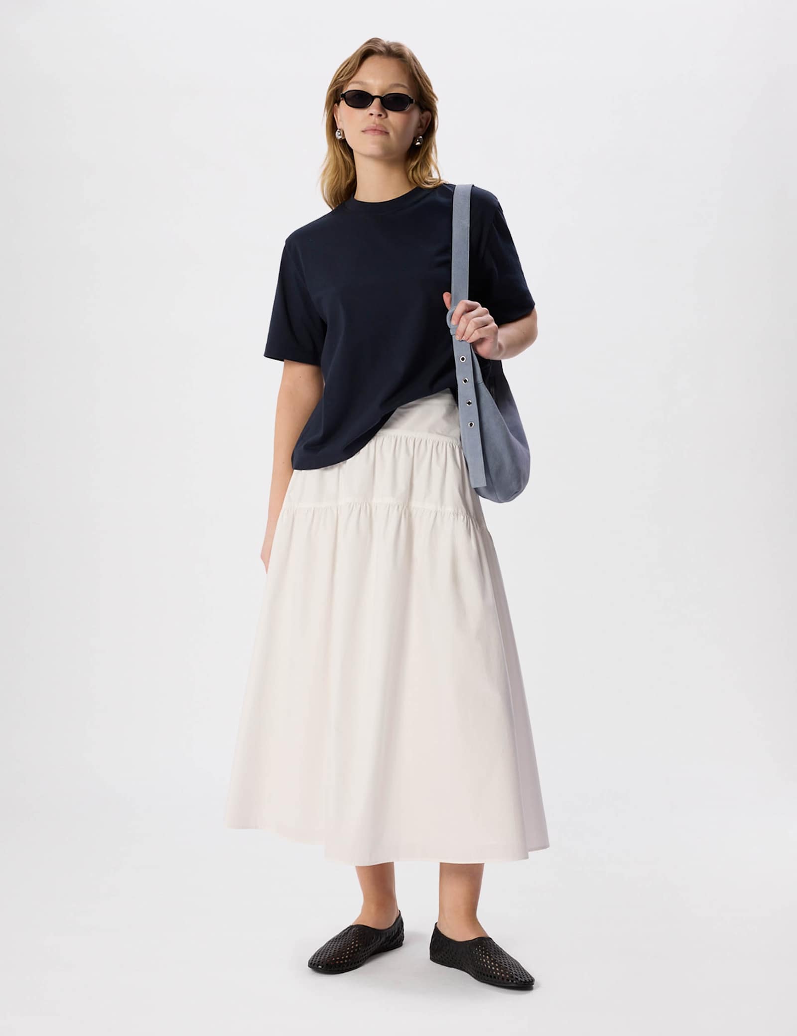 Pure Cotton Crew Neck T-Shirt - image 5