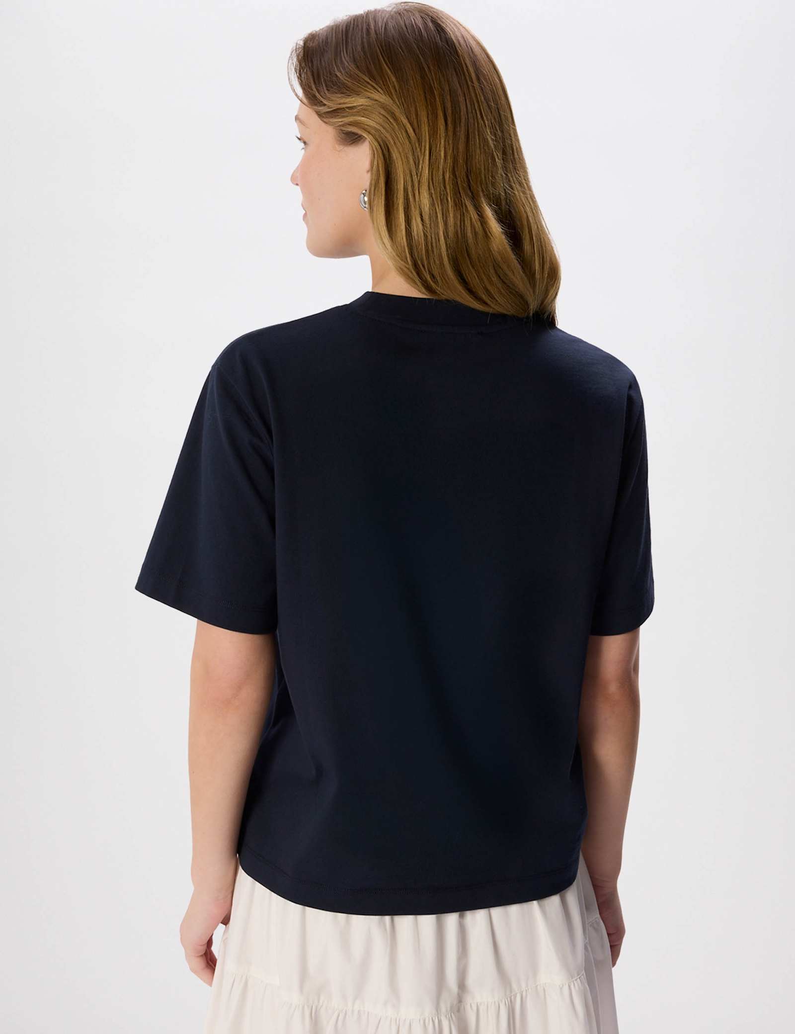 Pure Cotton Crew Neck T-Shirt - image 4
