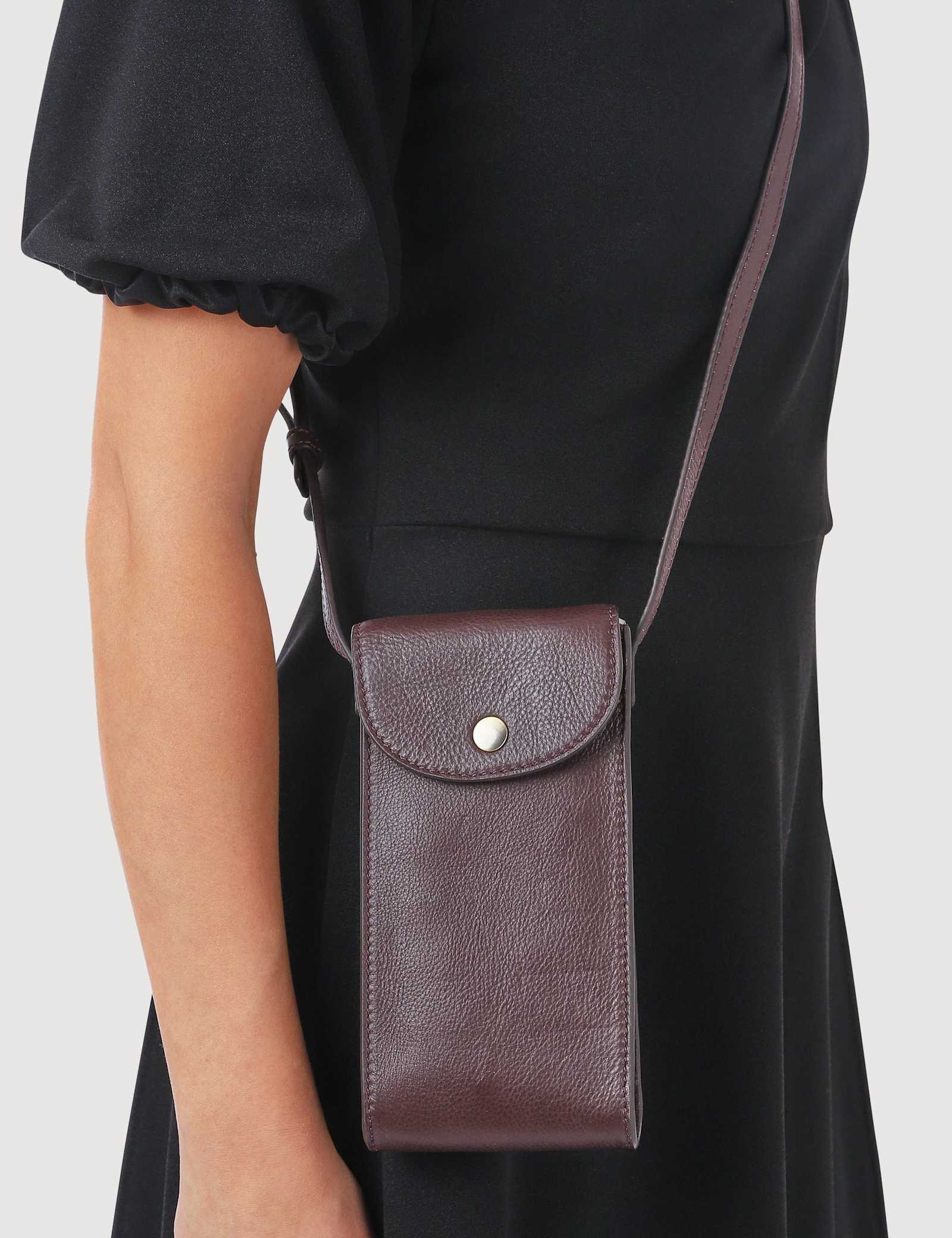 Leather Cross Body Bag - image 5