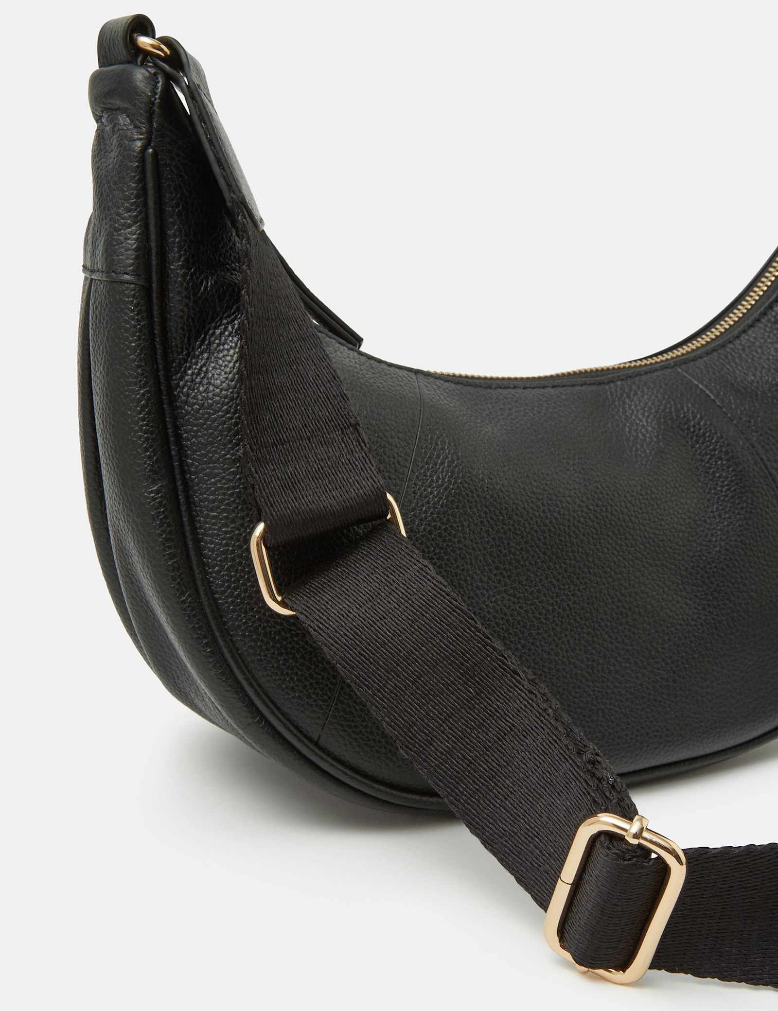 Leather Sling Shoulder Bag - image 2