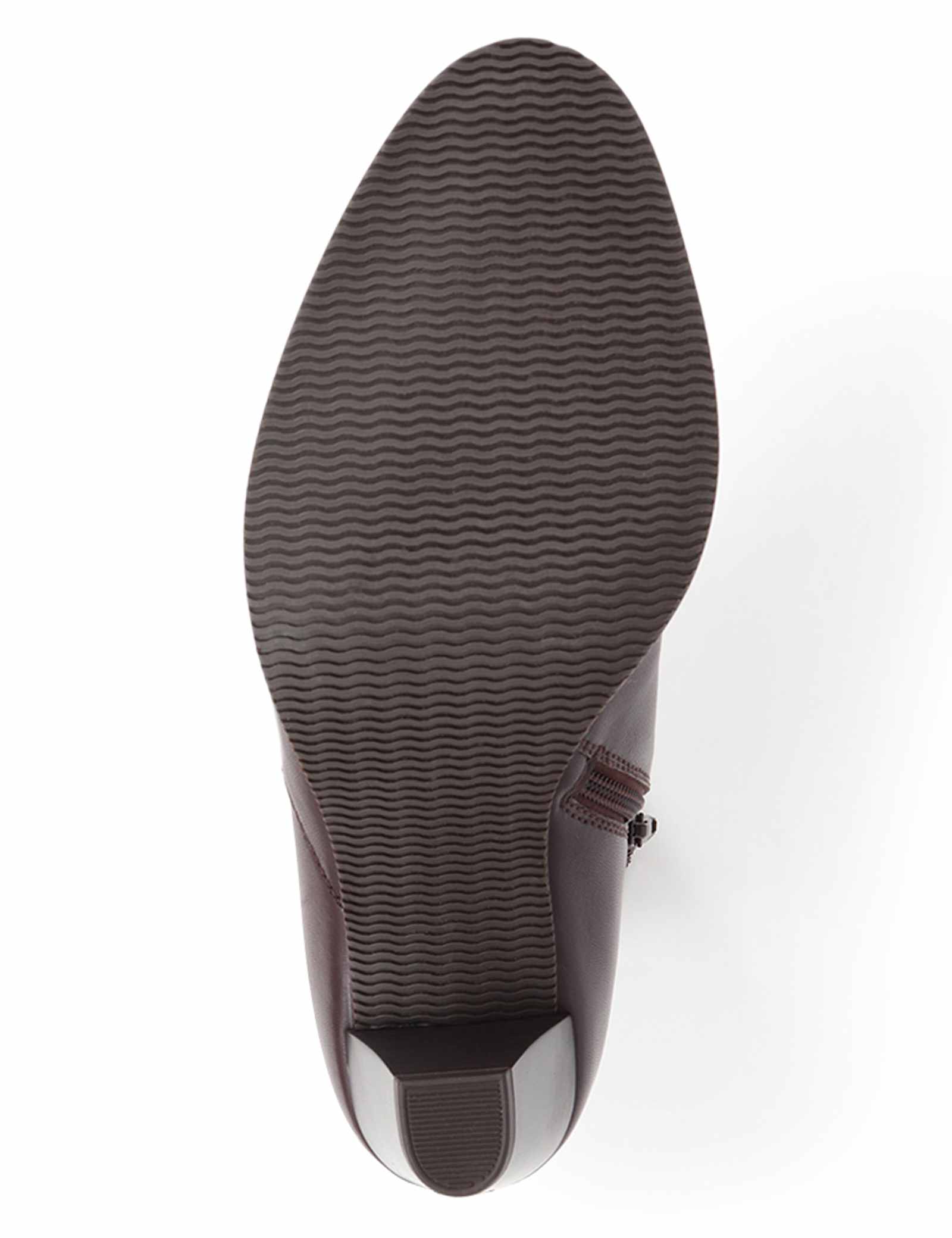 Wide Fit Leather Block Heel Ankle Boots - image 5
