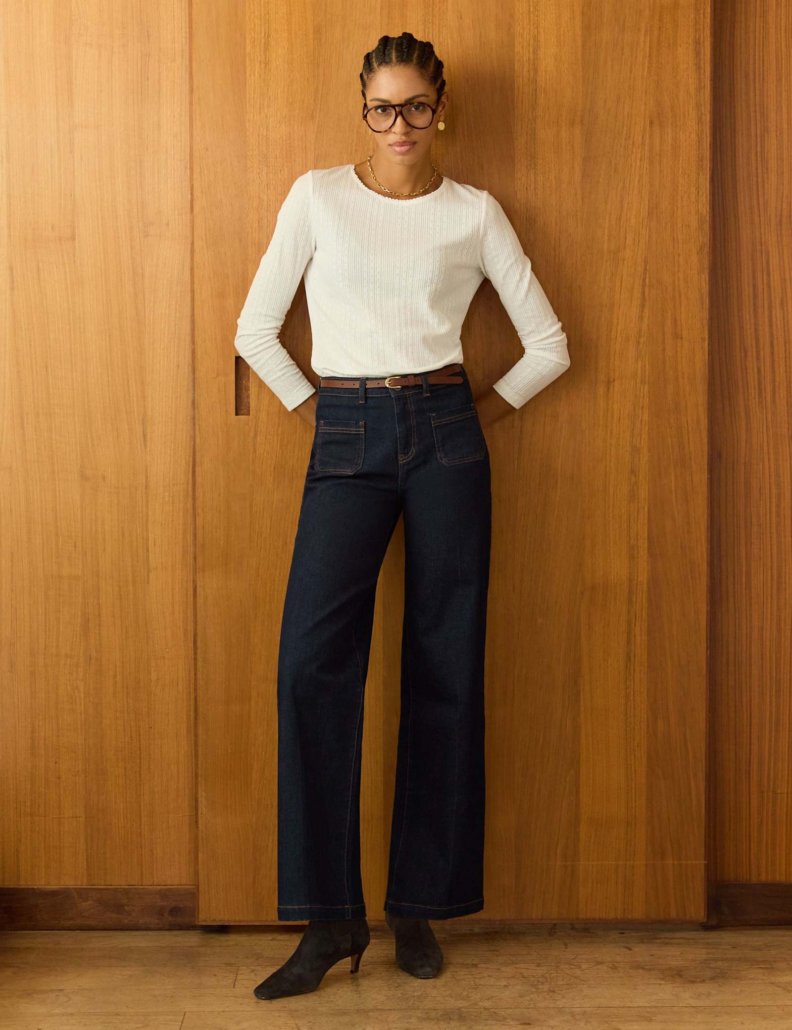 Pure Cotton Ribbed Top - image 5