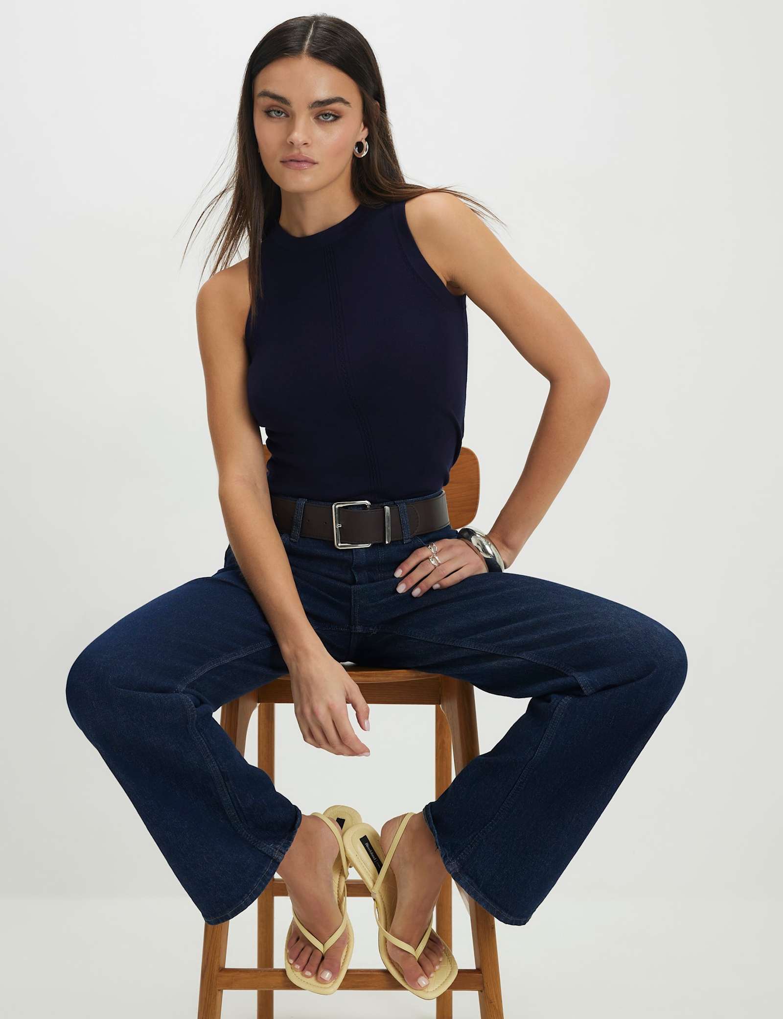 Knitted Vest - image 1