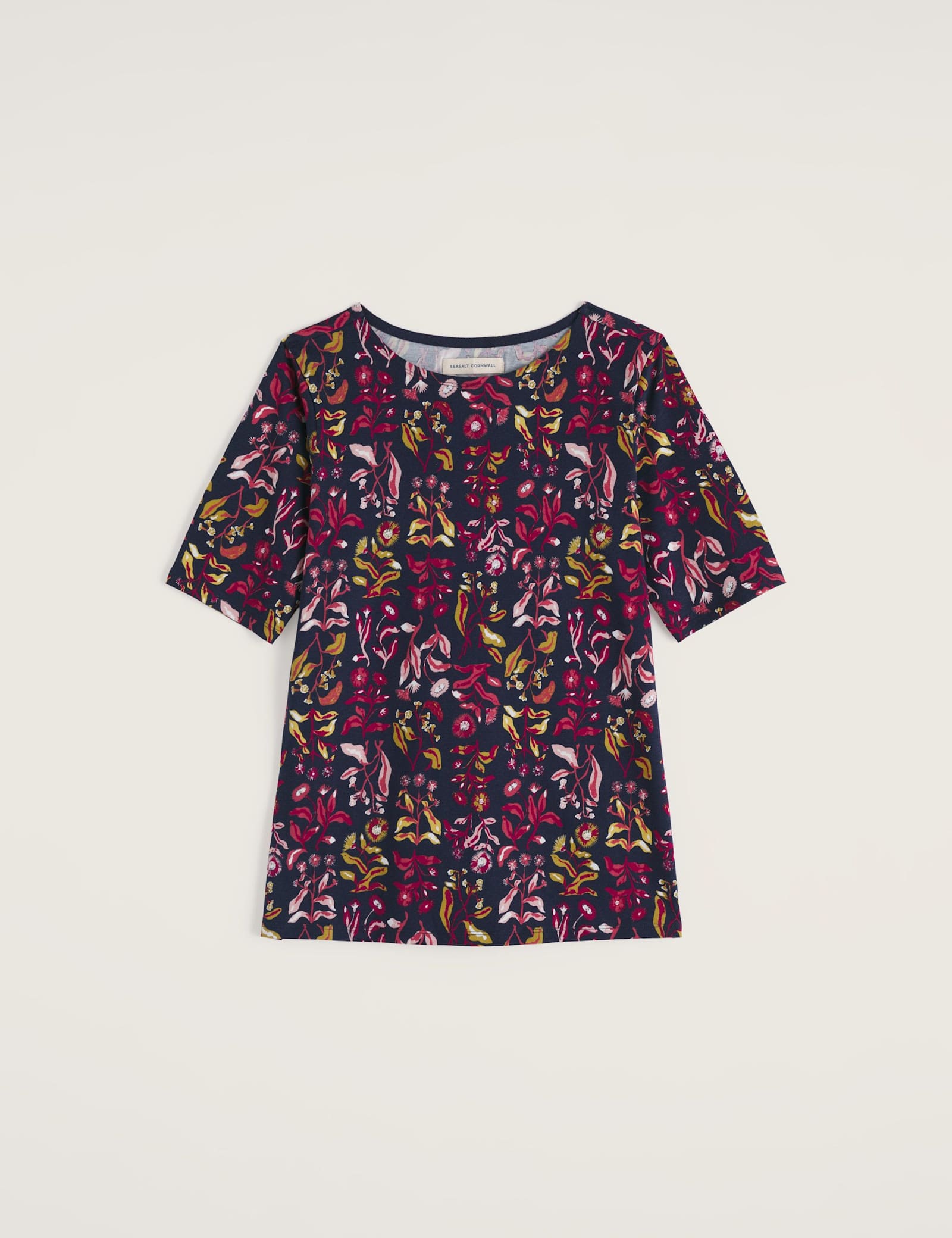 Pure Cotton Floral T-Shirt - image 1