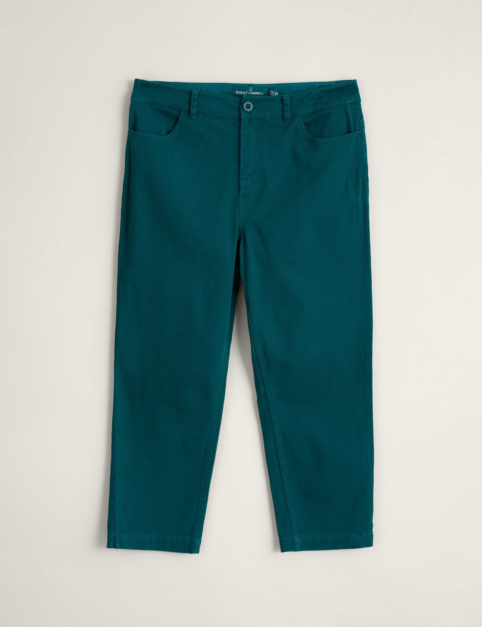 Cotton Rich Slim Fit Cropped Chinos - image 2