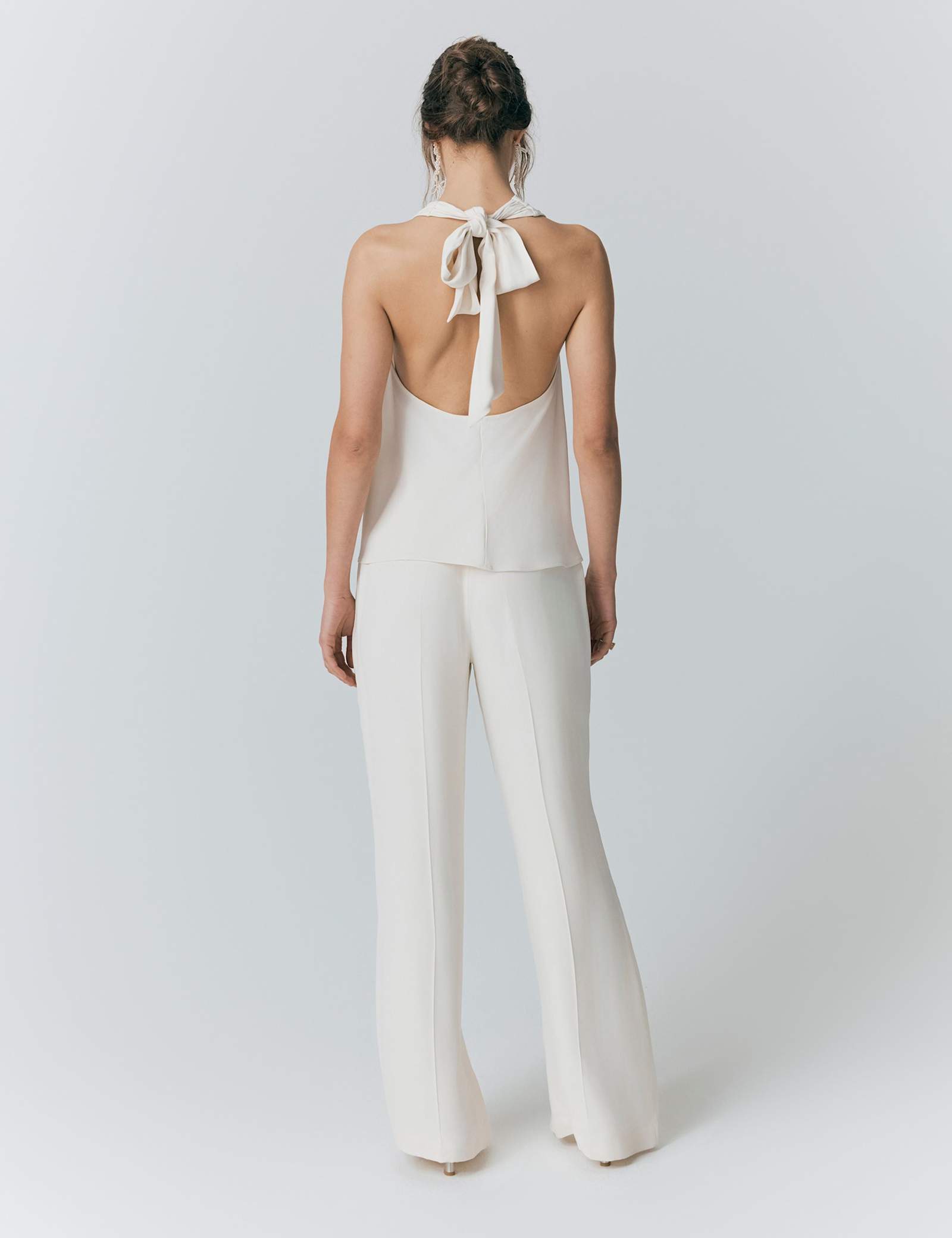 Satin Halter Neck Blouse - image 3
