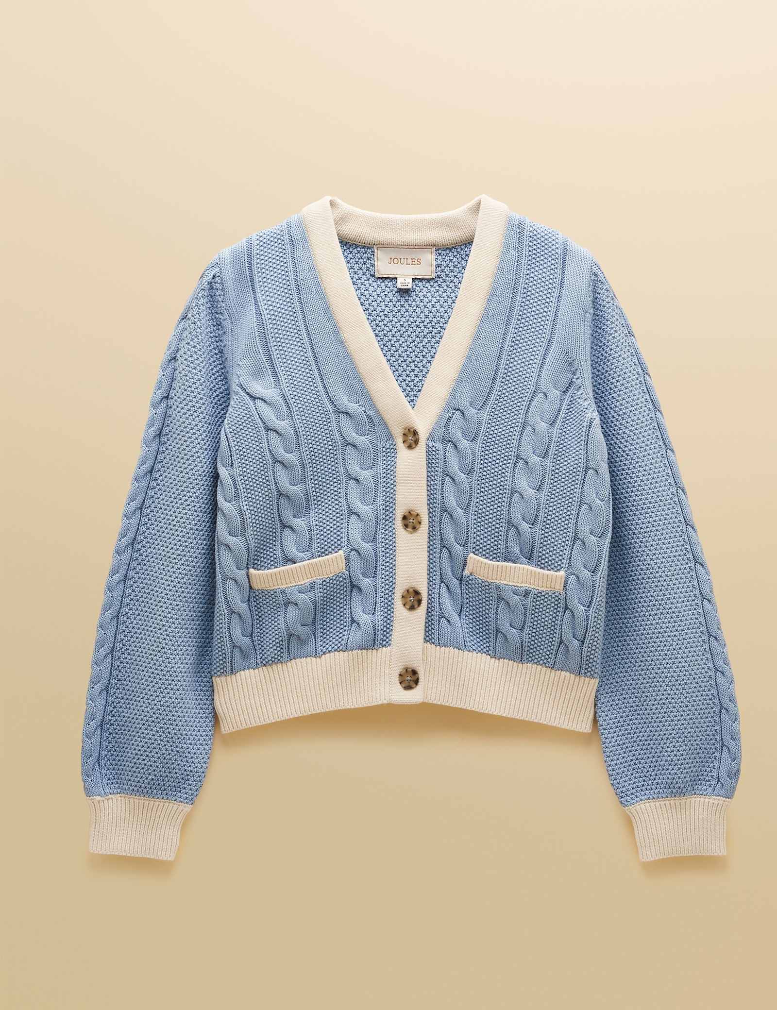 Pure Cotton Cable Knit Cardigan - image 1