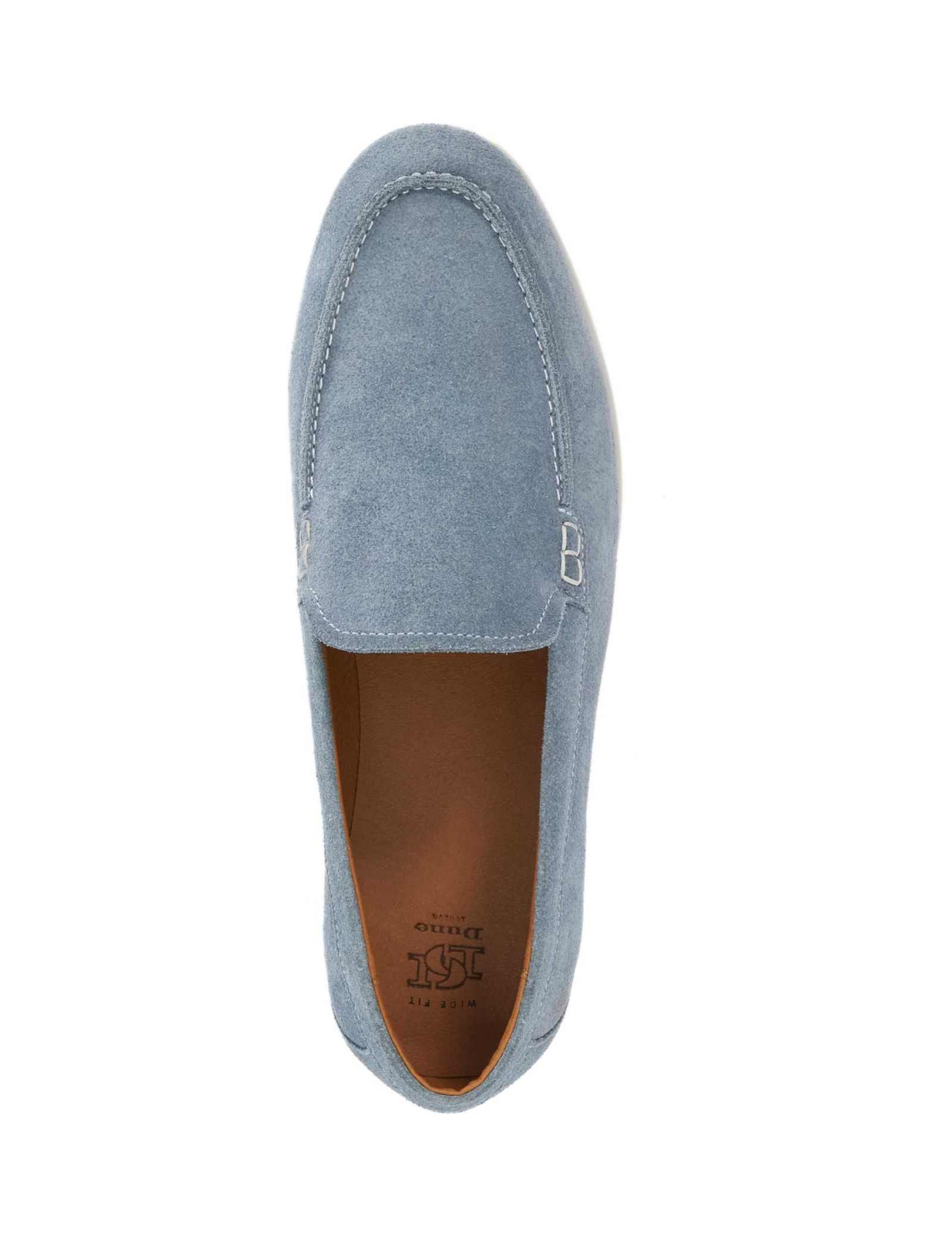 Wide Fit Suede Slip On Casual Loafers - image 5