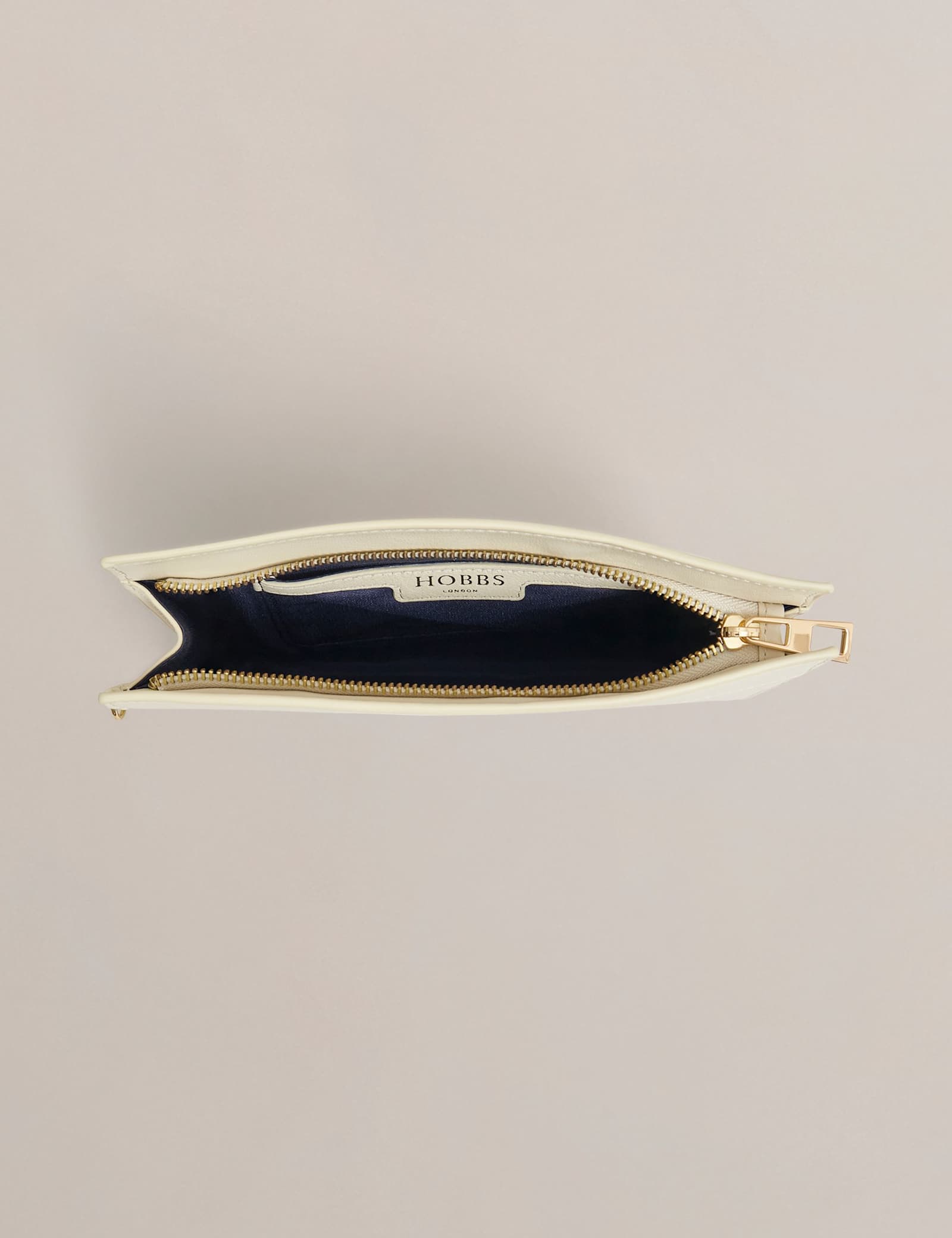 Leather Bracelet Handle Clutch Bag - image 4