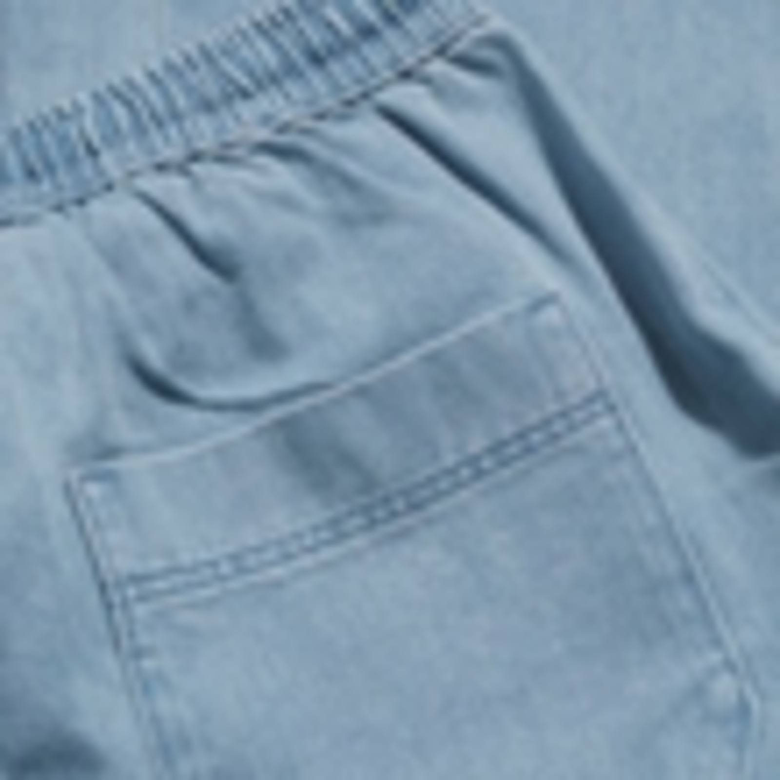 Cotton Blend Wide Leg Cropped Culottes - image 4