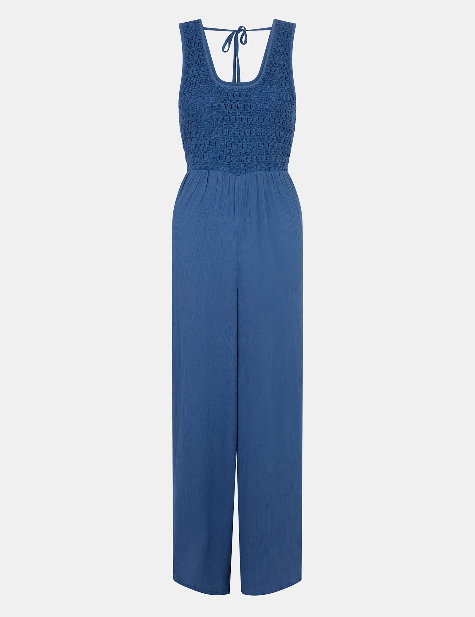 Crochet Top Jumpsuit - image 1