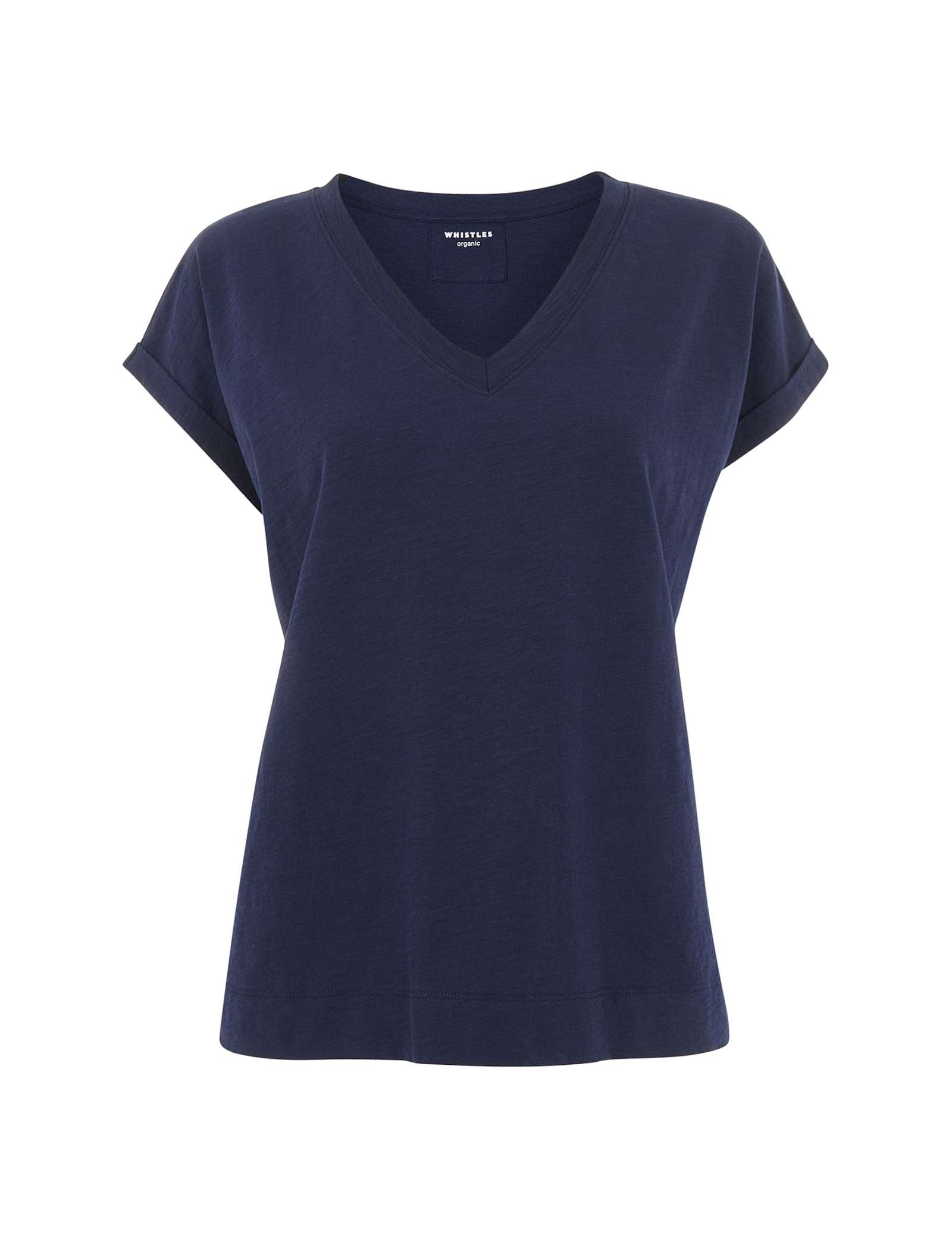 Willa Pure Cotton V-Neck T-Shirt - image 2