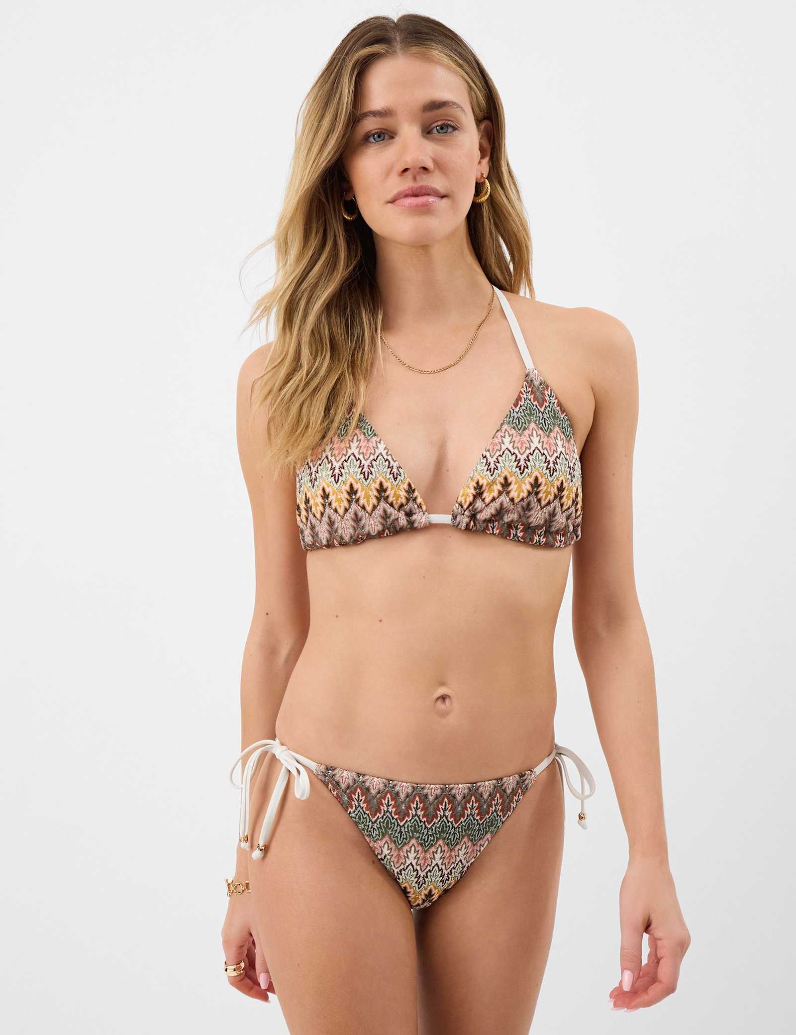 Tie Side High Leg Bikini Bottoms - image 2