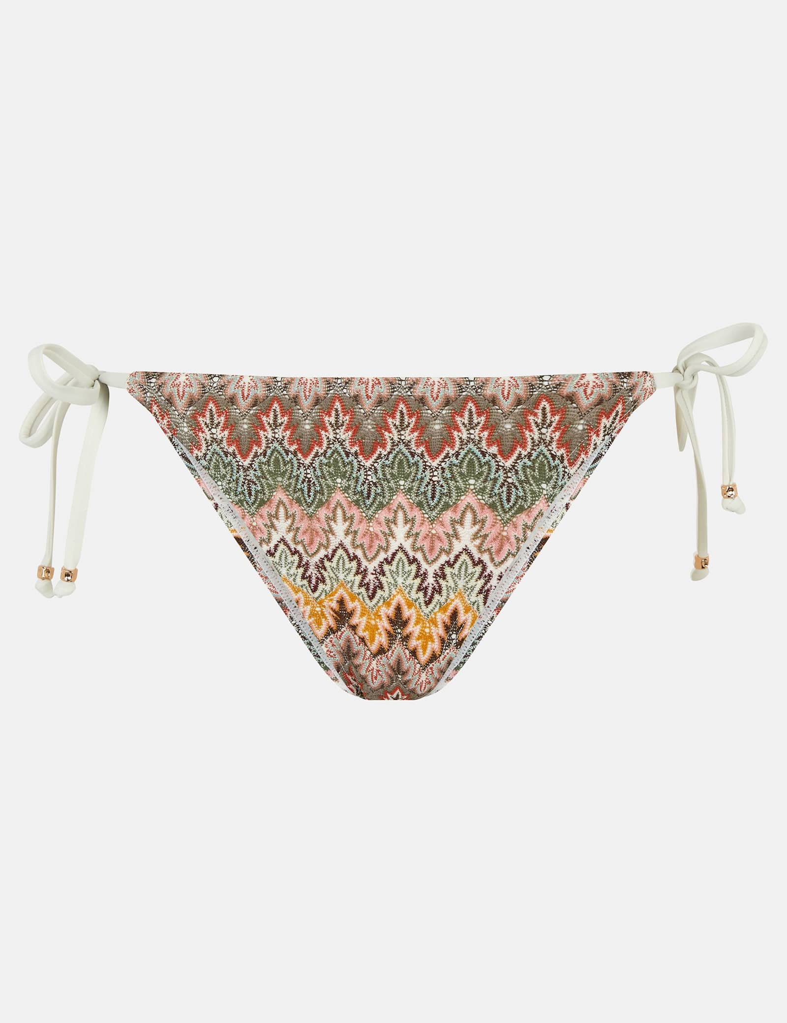 Tie Side High Leg Bikini Bottoms - image 1