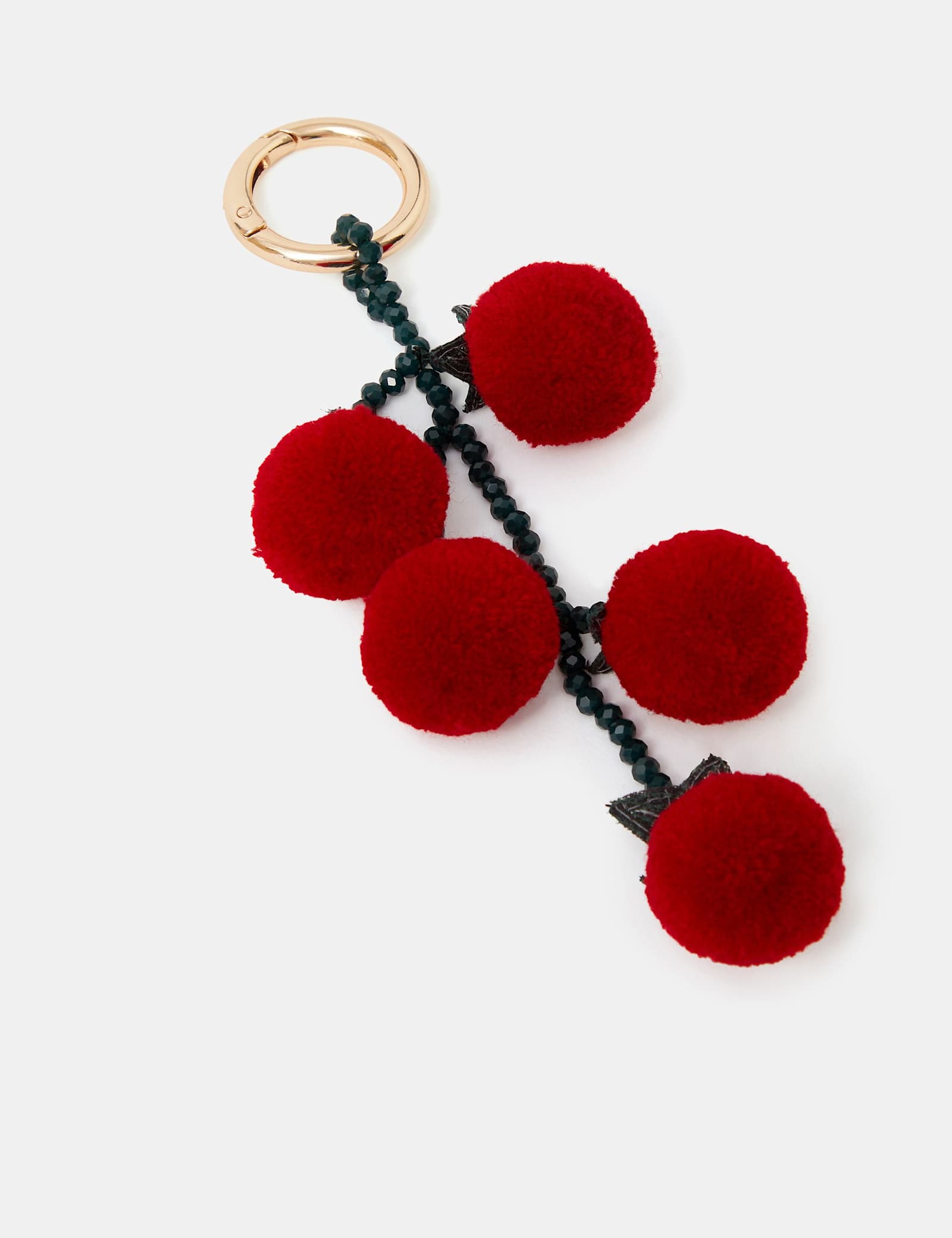 Fluffy Tomato Bag Charm - image 2