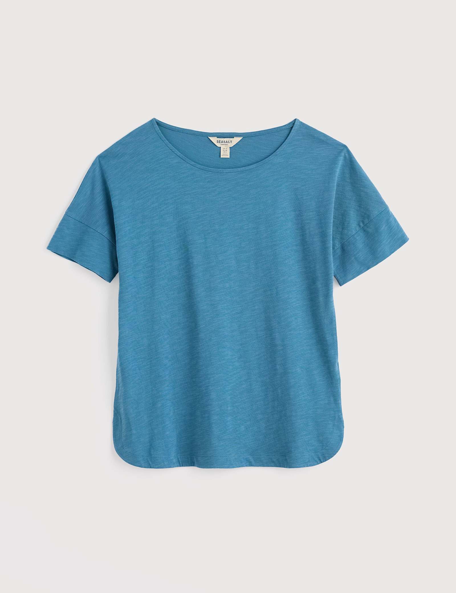 Pure Cotton Scoop Neck T-Shirt - image 1