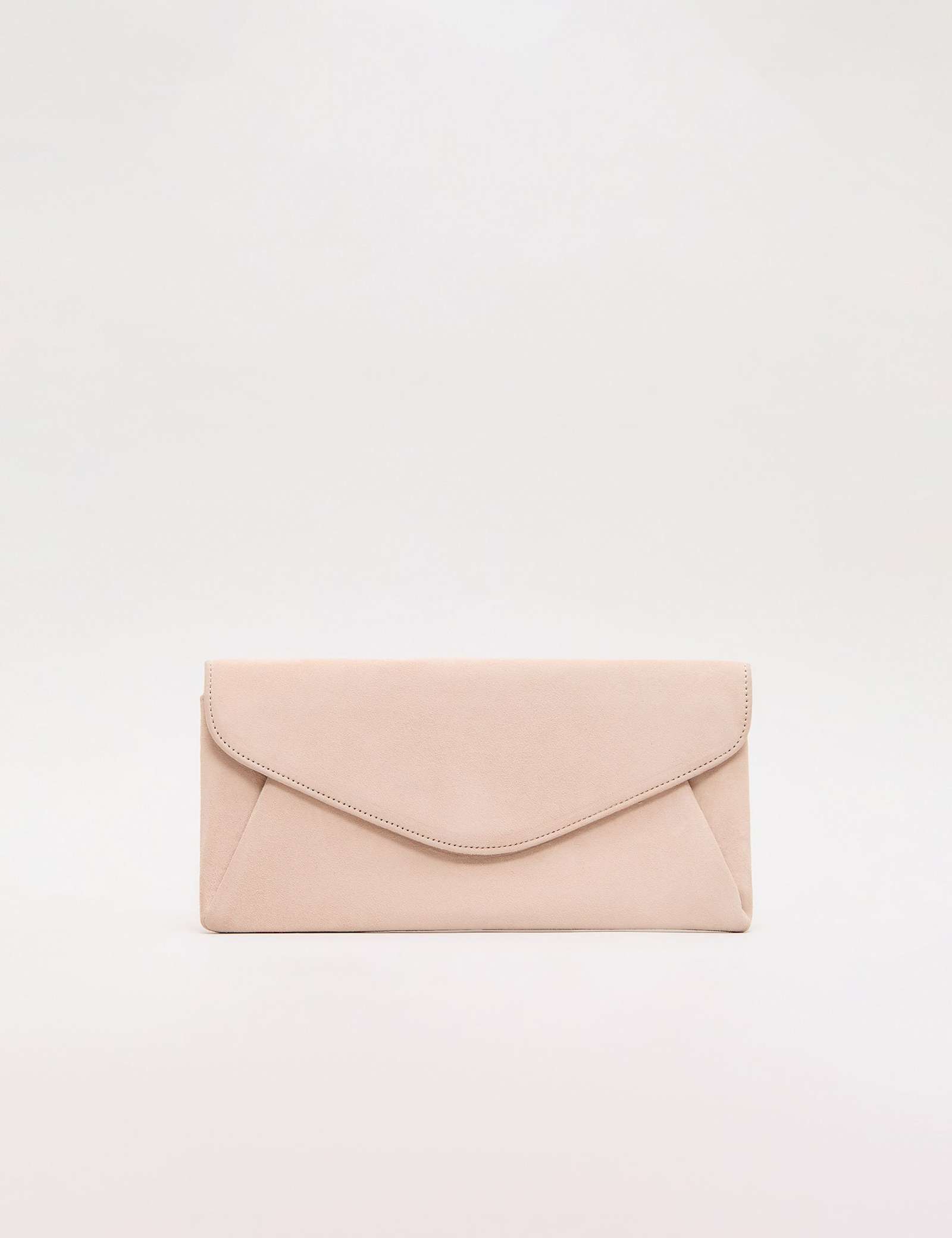 Suede Clutch Bag - image 1