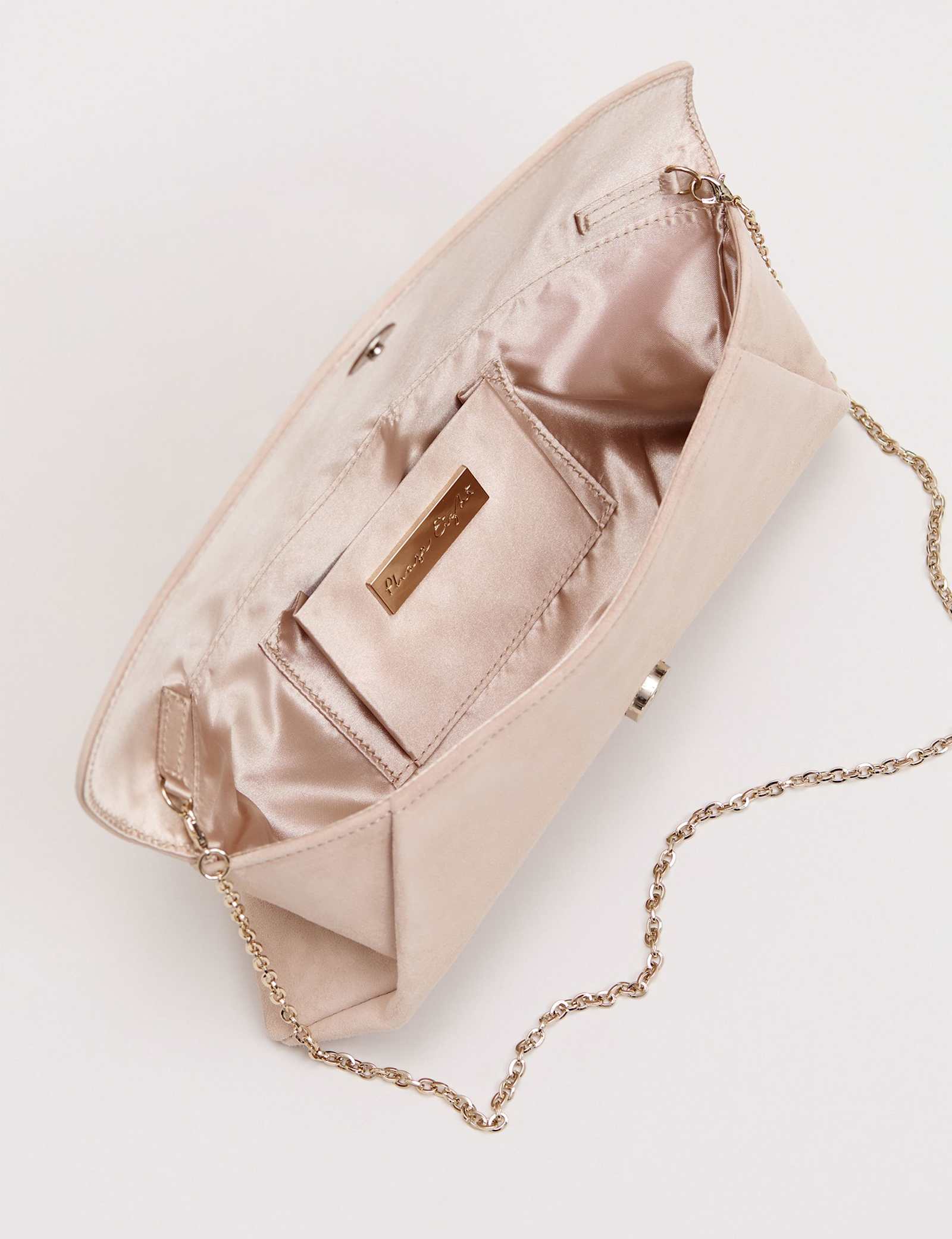 Suede Clutch Bag - image 2