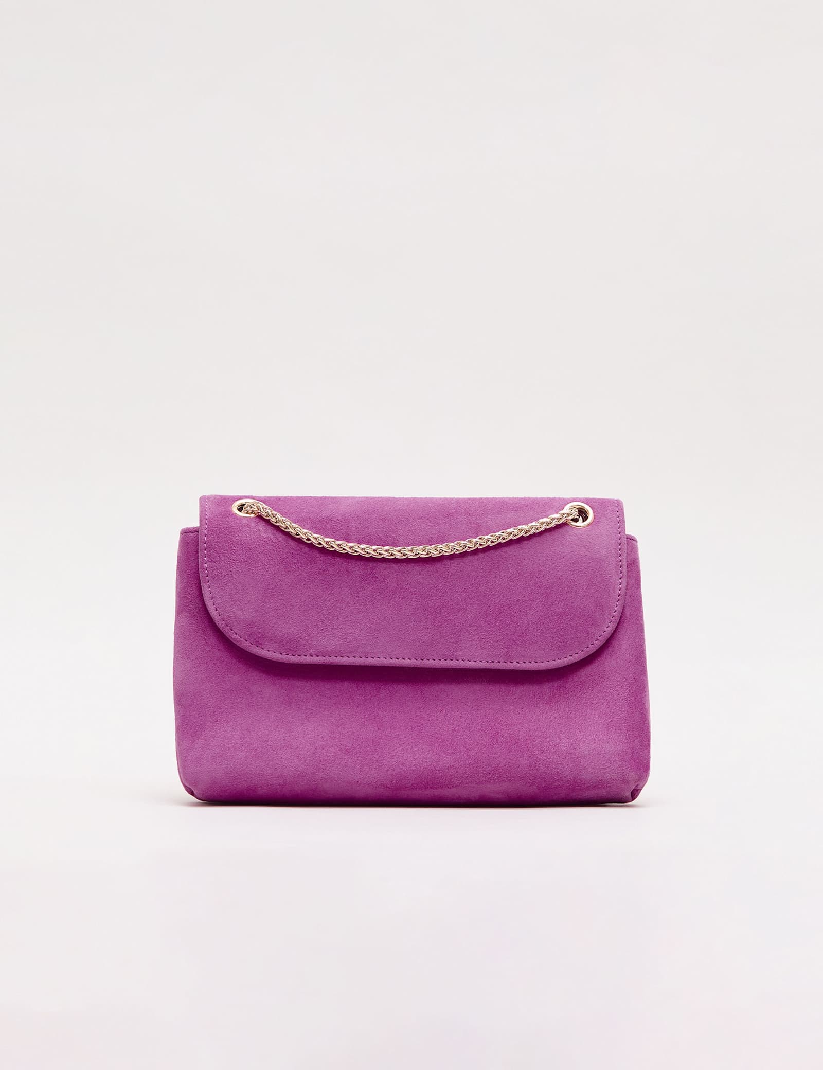 Suede Clutch Bag - image 1