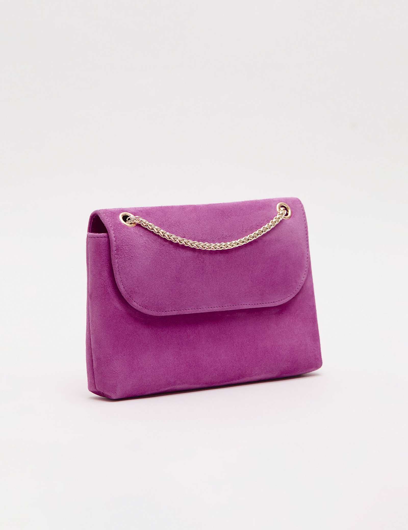 Suede Clutch Bag - image 5