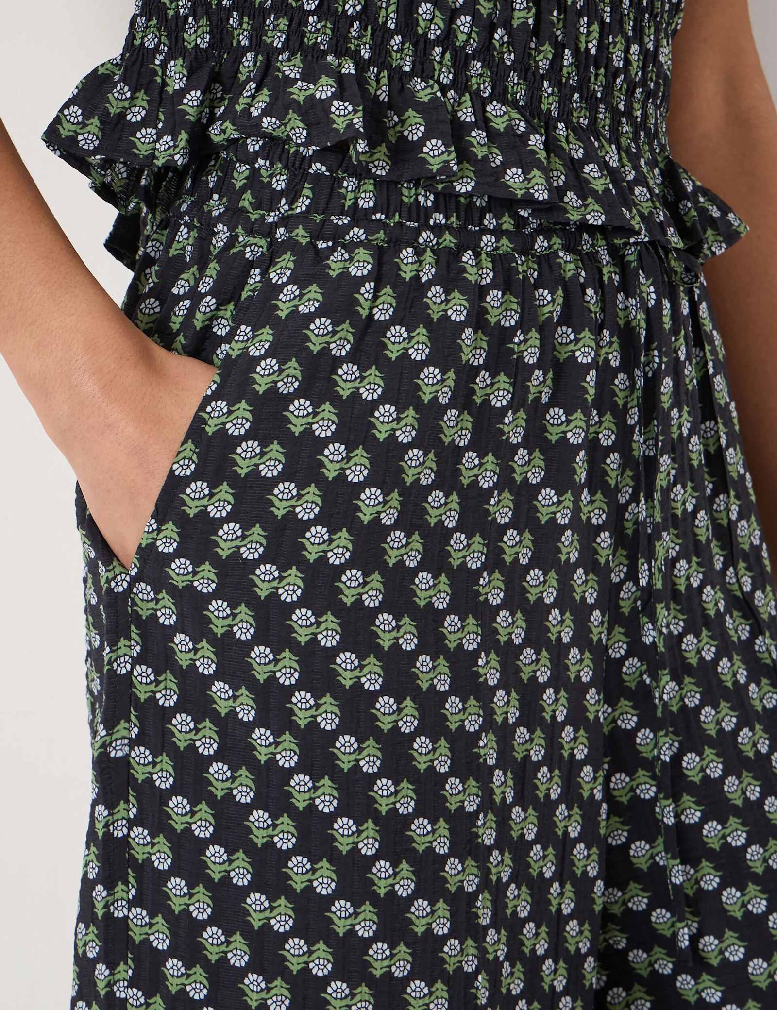 Floral Wide Leg Trousers - image 3
