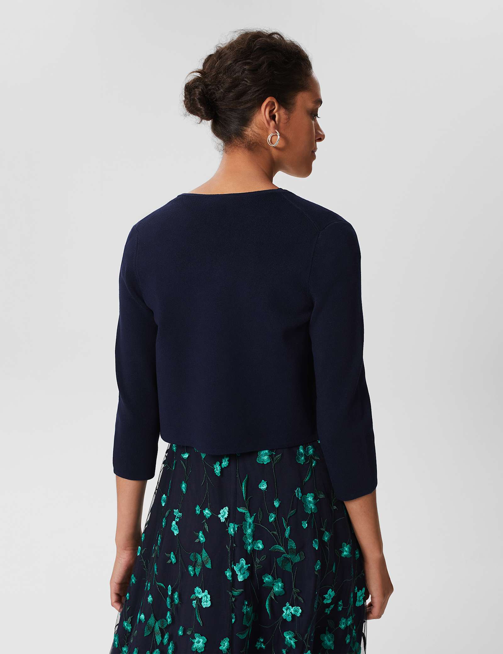 Edge to Edge Cropped Cardigan - image 4
