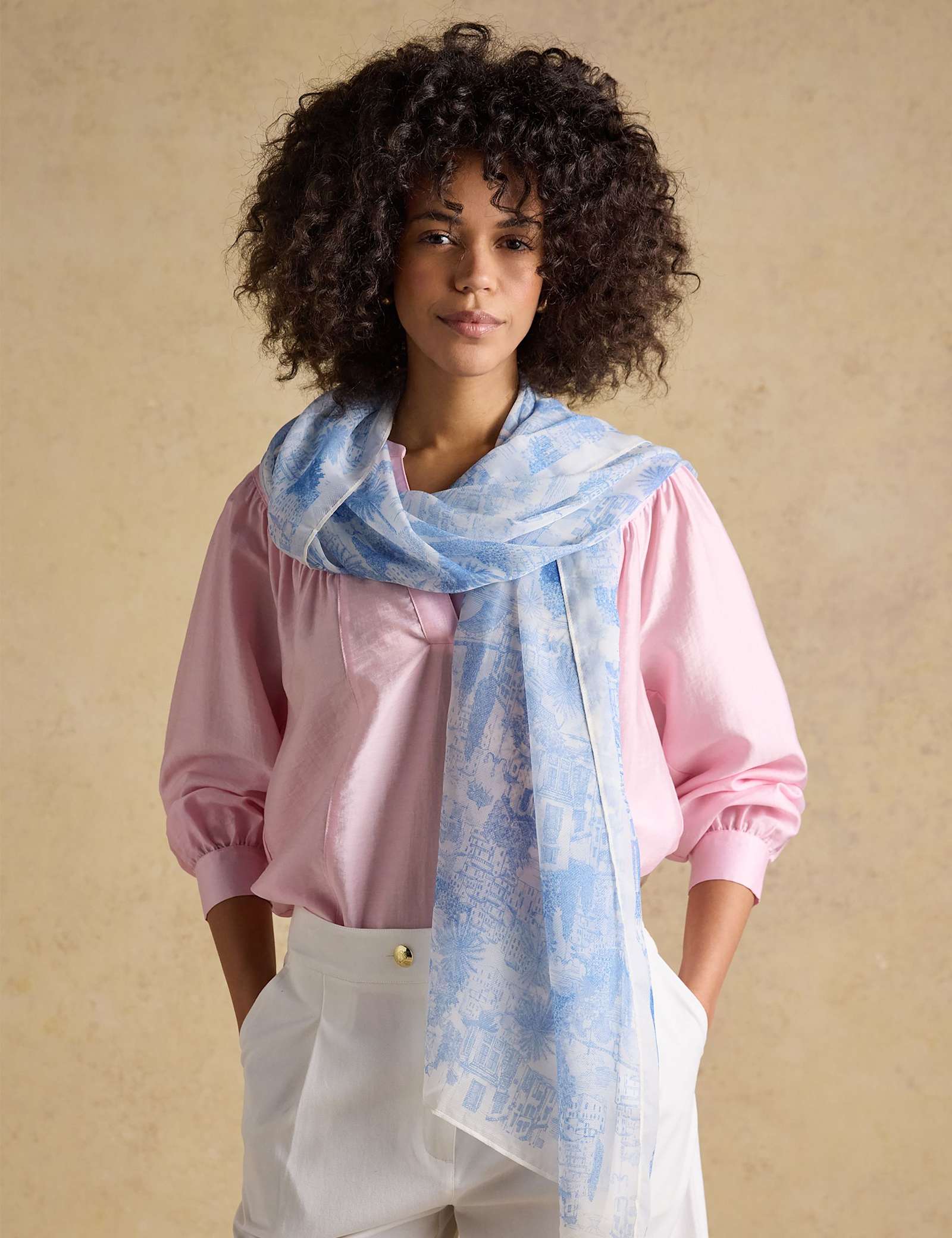 Printed Scarf - image 3